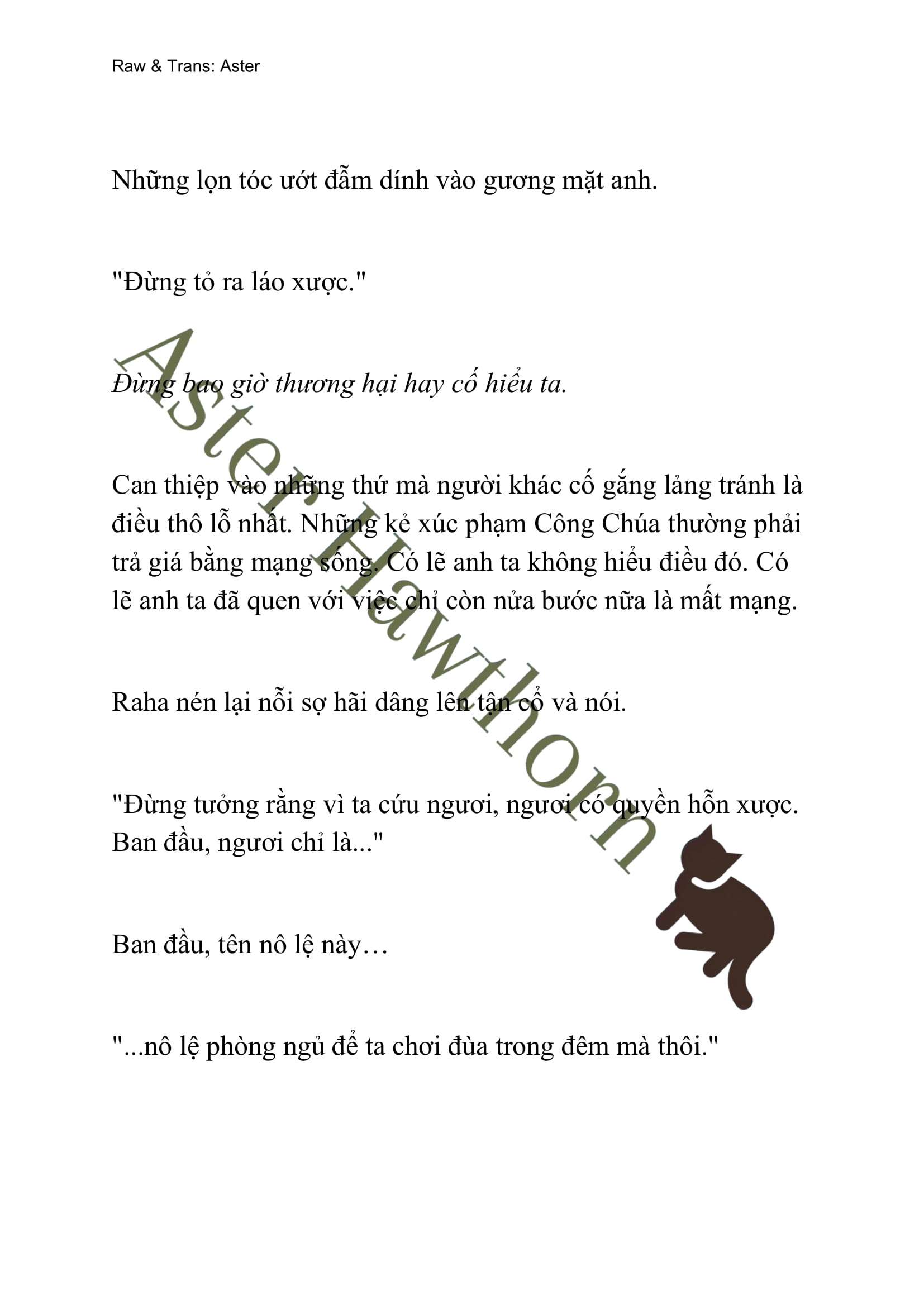 [NOVEL] Búp Bê Trong Phòng Ngủ Của Công Chúa Chap 16 - Trang 2