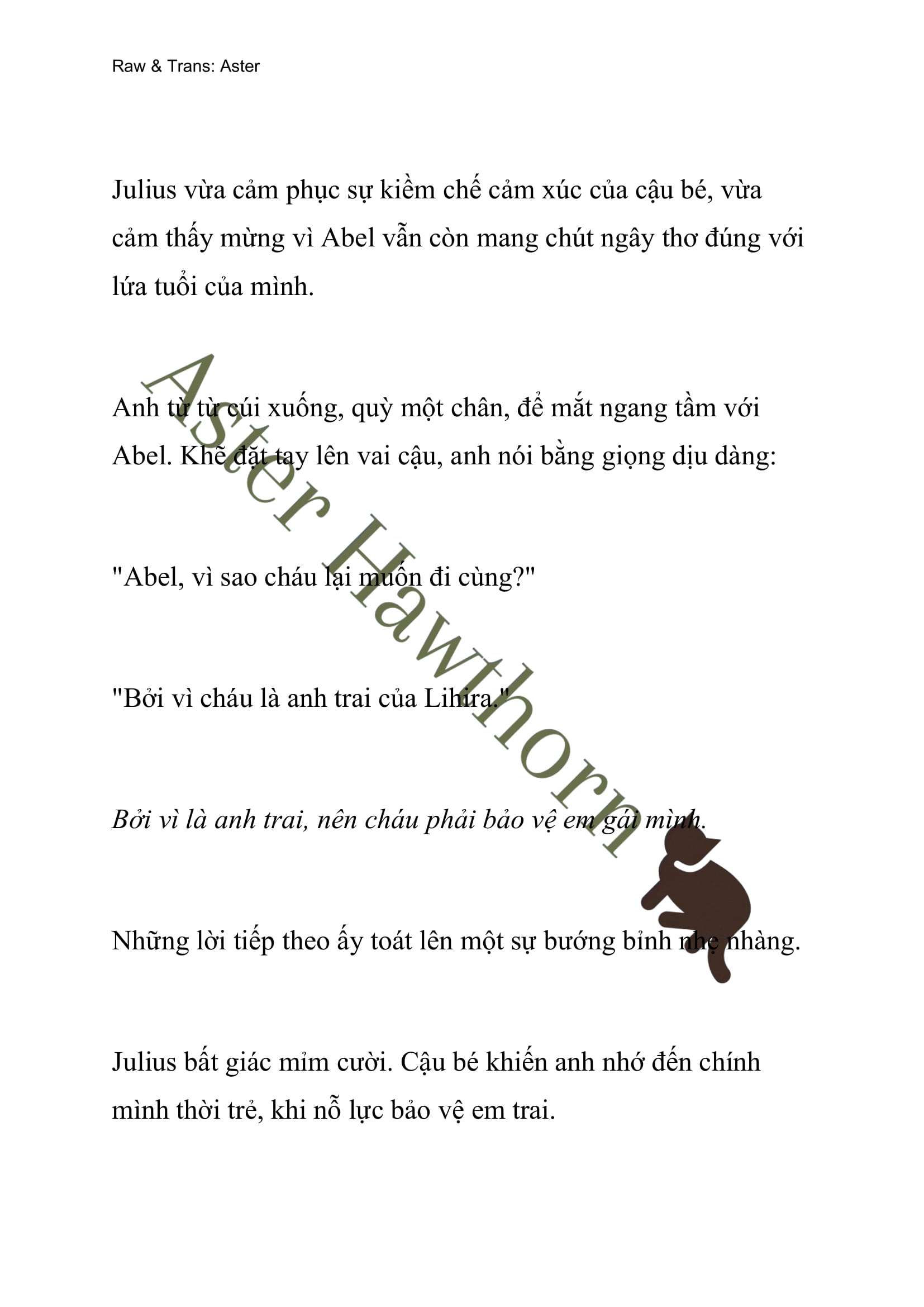 [NOVEL] Ngoại Truyện Cách Để Em Bảo Vệ Anh Chap 43 - Trang 2