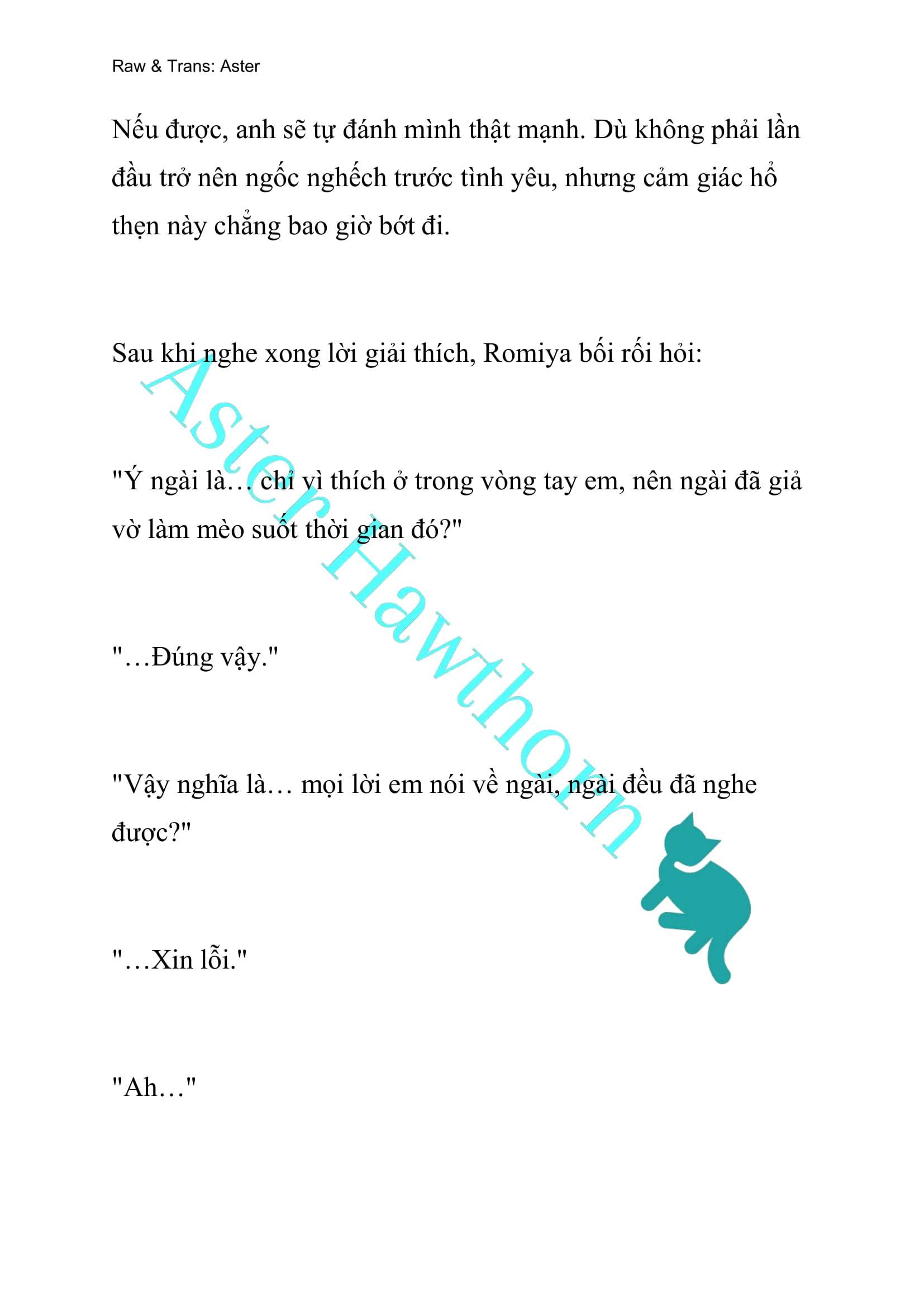 [NOVEL] Ngoại Truyện Cách Để Em Bảo Vệ Anh Chap 107 - Trang 2