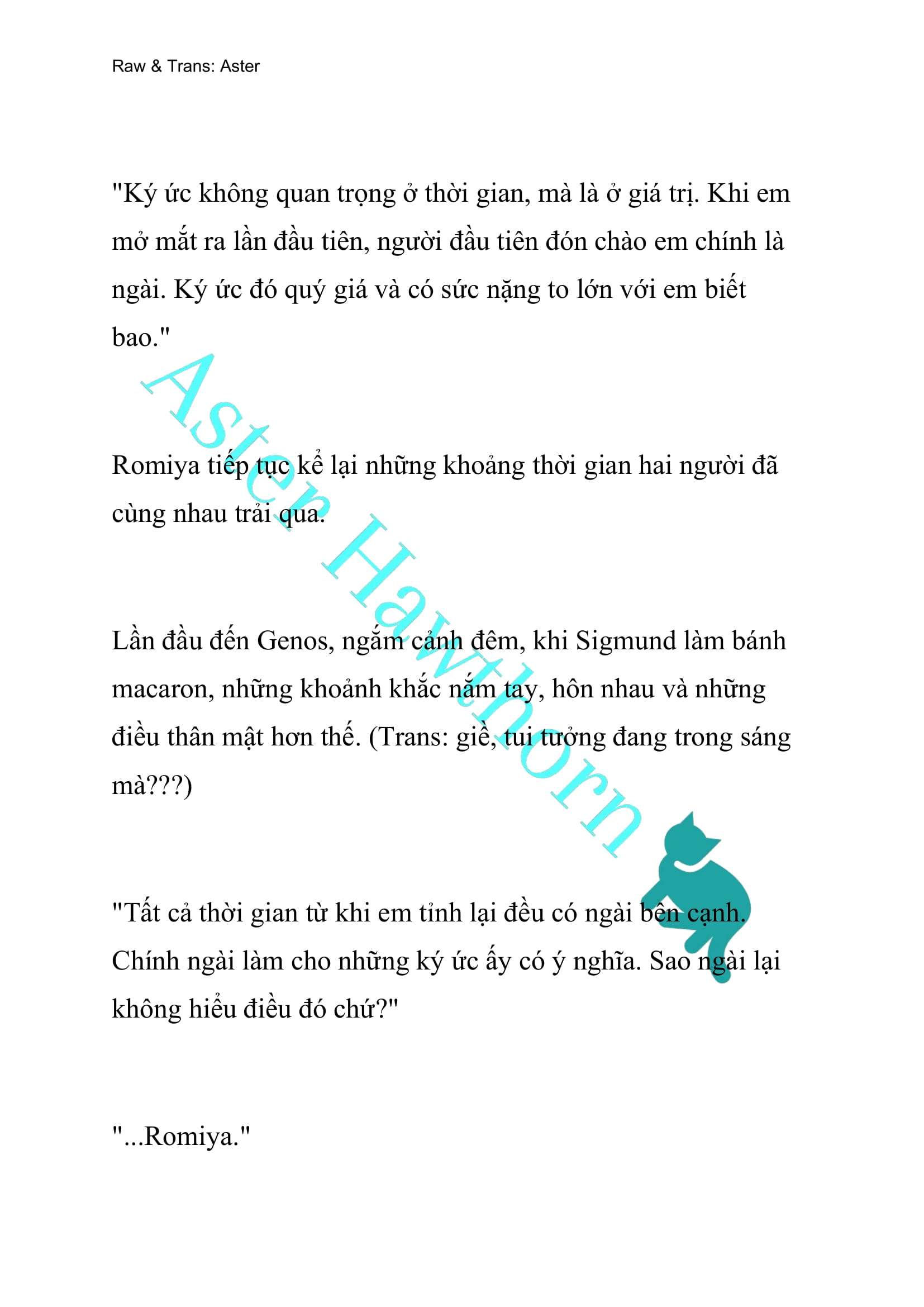 [NOVEL] Ngoại Truyện Cách Để Em Bảo Vệ Anh Chap 107 - Trang 2
