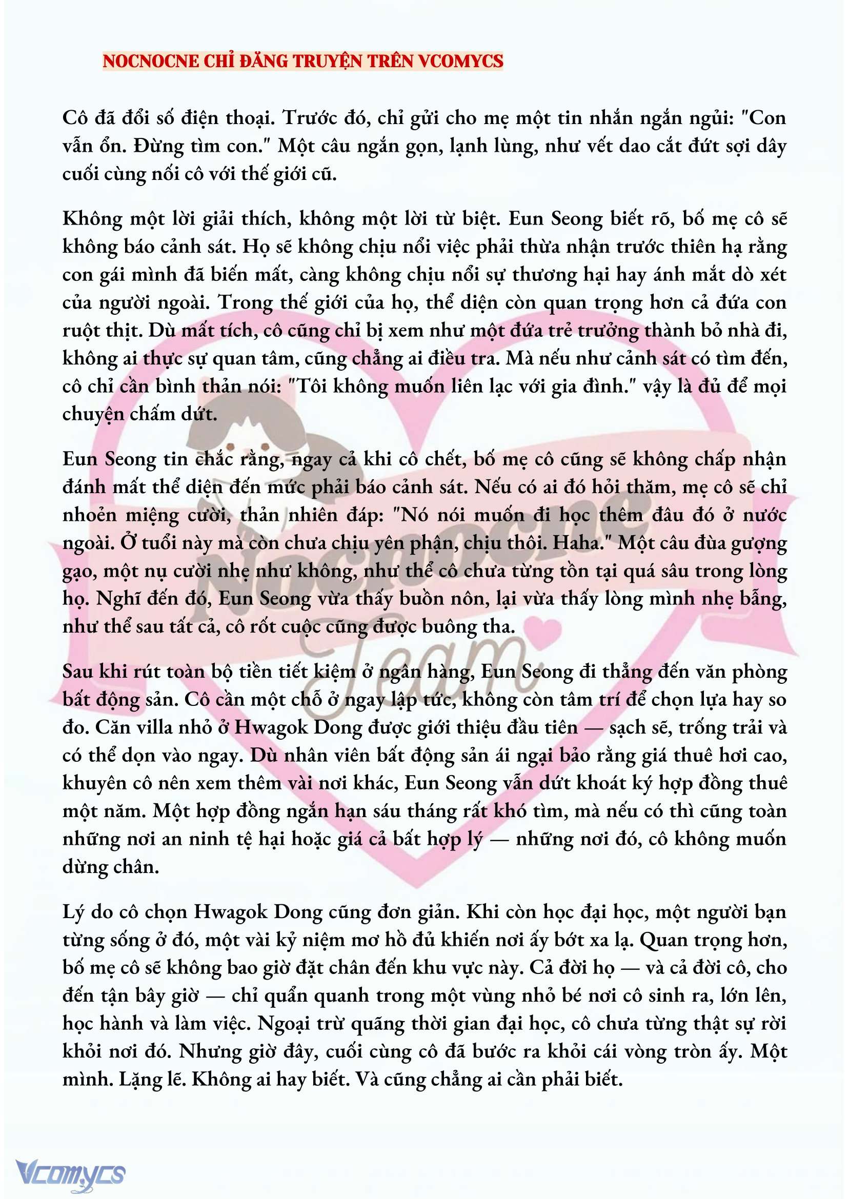 [NOVEL] CHÚNG TA KẾT THÚC VÀO MÙA THU Chap 9 - Trang 2