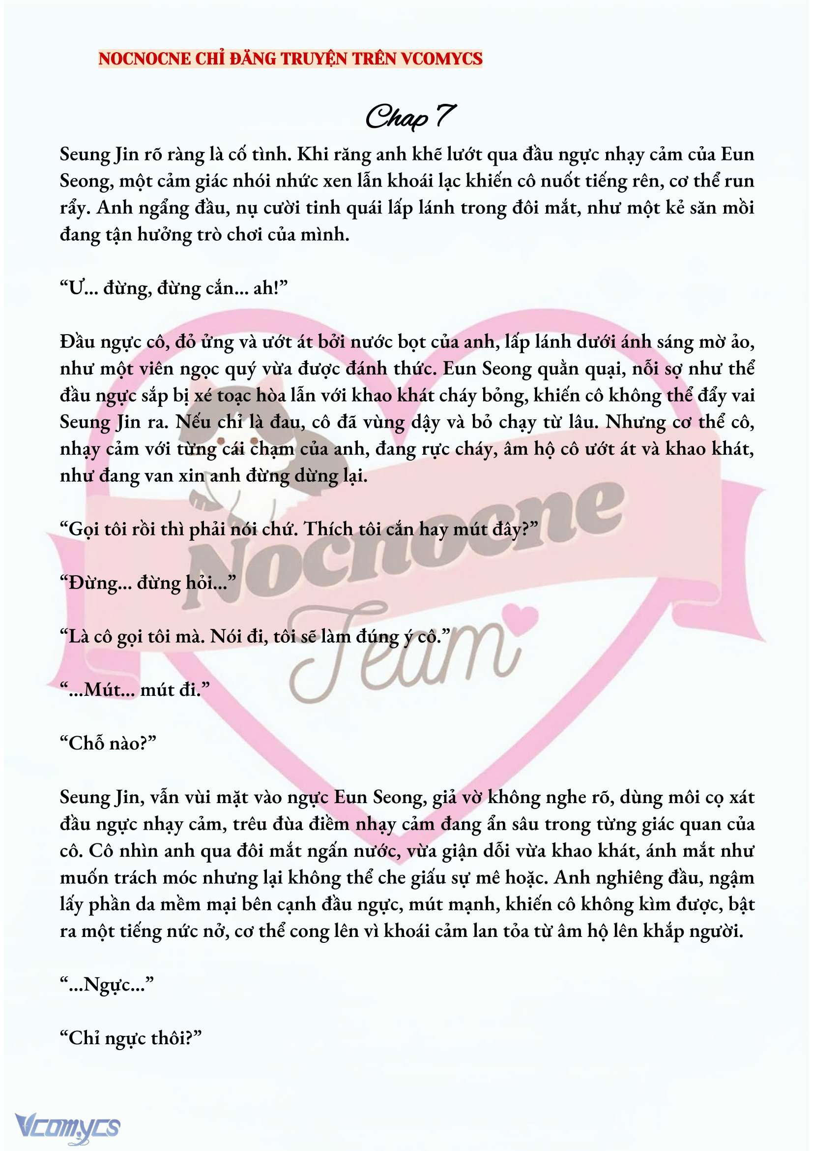 [NOVEL] CHÚNG TA KẾT THÚC VÀO MÙA THU Chap 7 - Next Chap 8