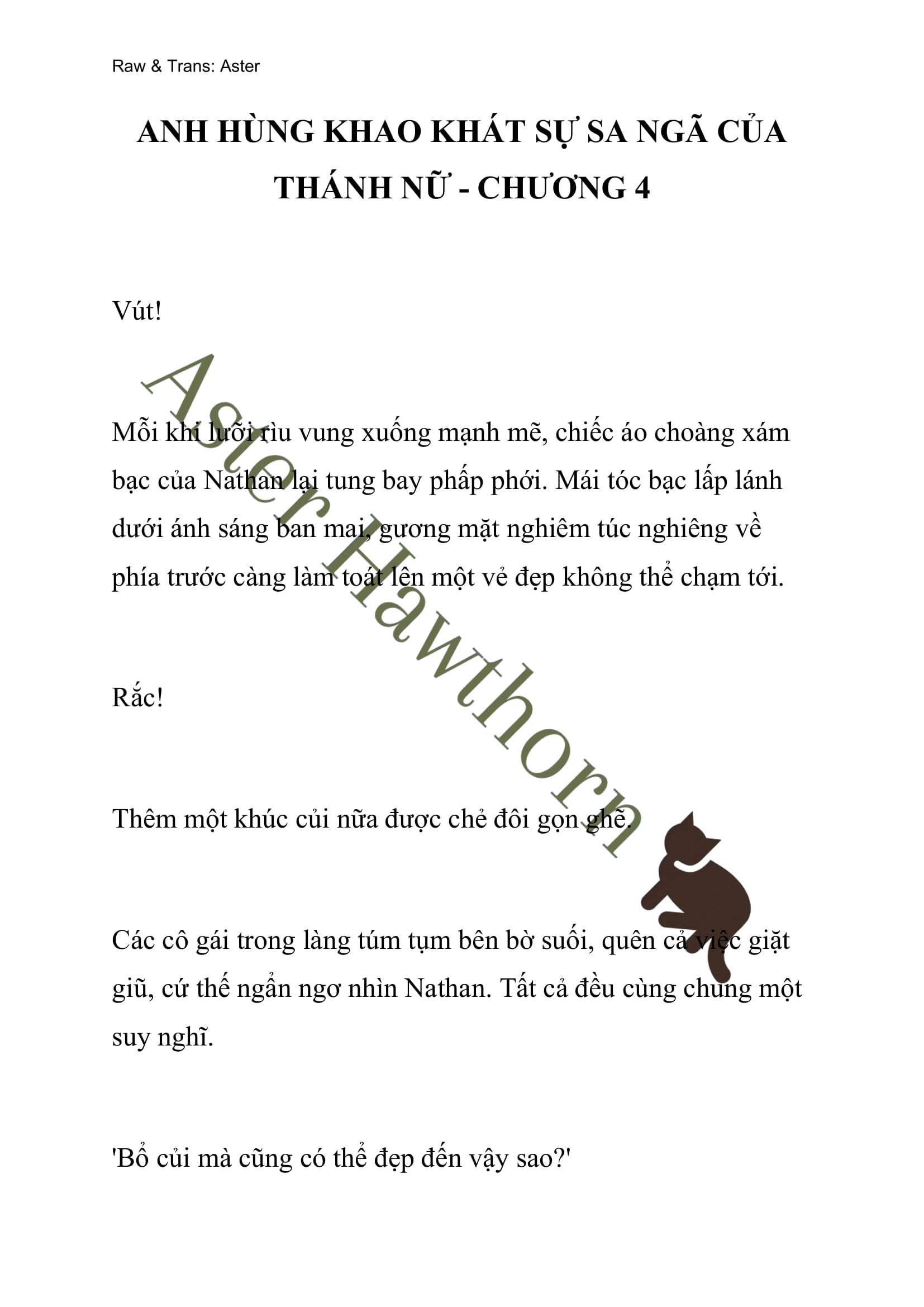 Anh Hùng Khao Khát Sự Sa Ngã Của Thánh Nữ Chap 4 - Next Chap 5
