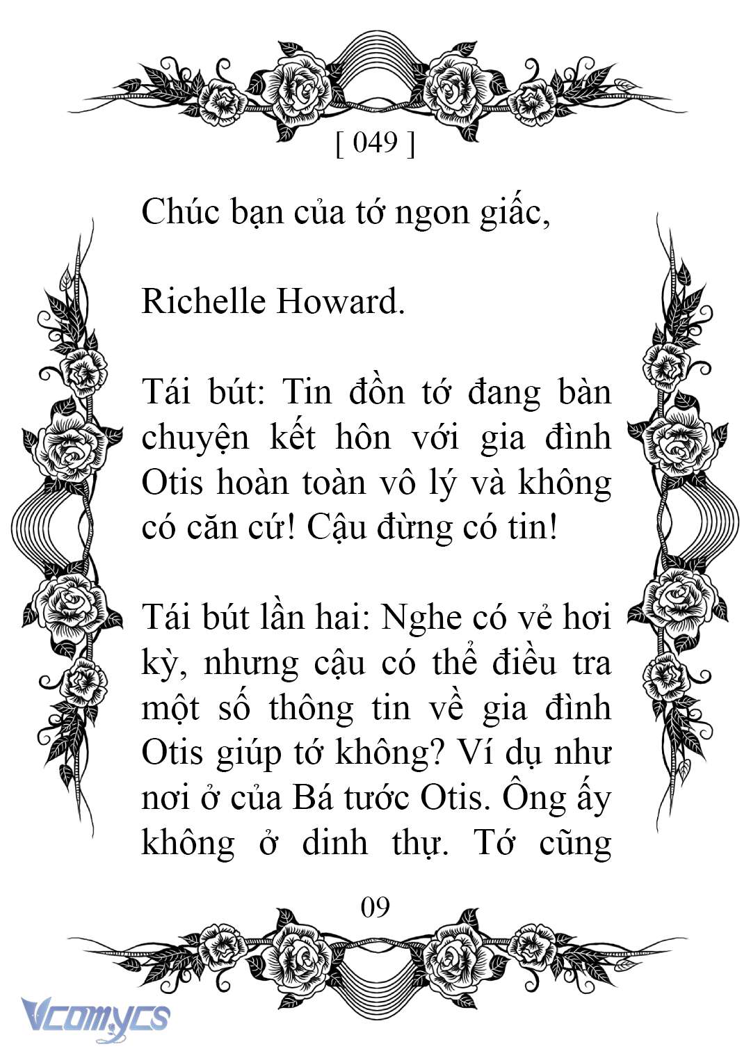 [Novel] Chào Mừng Đến Với Dinh Thự Hoa Hồng Chap 49 - Next Chap 50