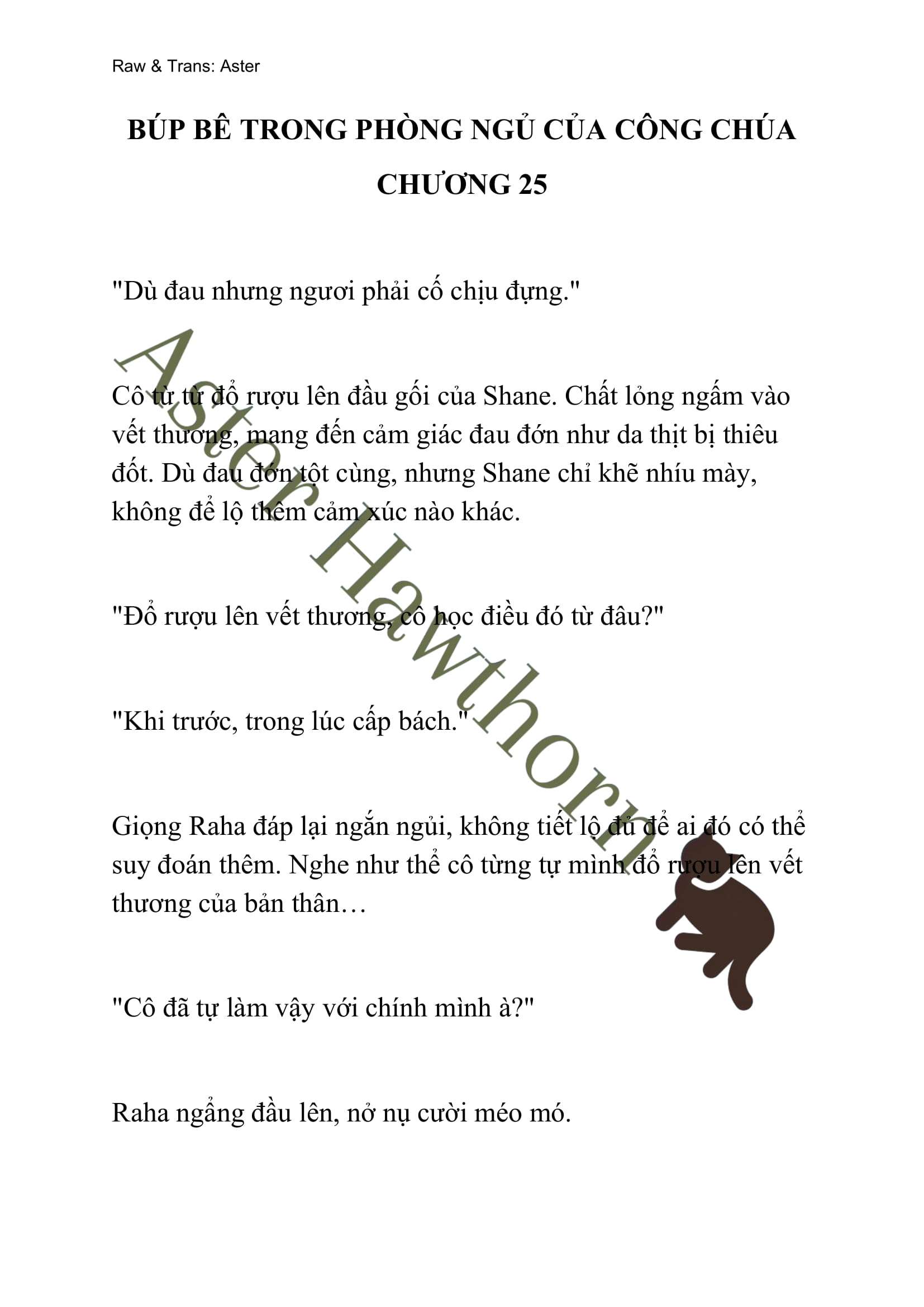 [NOVEL] Búp Bê Trong Phòng Ngủ Của Công Chúa Chap 25 - Trang 2
