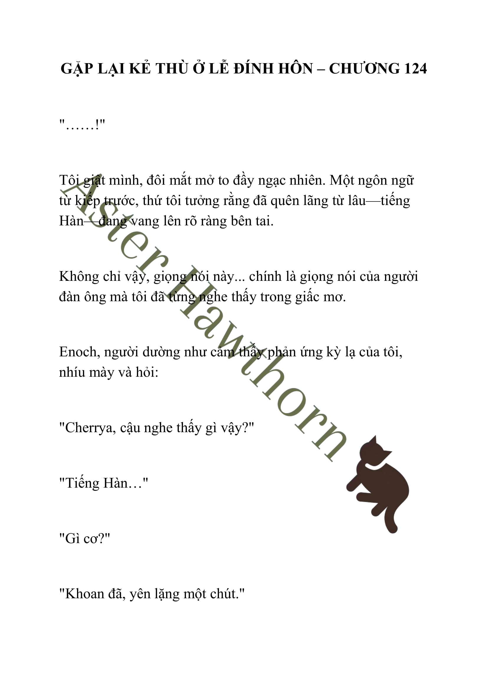 [NOVEL] Gặp Lại Kẻ Thù Ở Lễ Đính Hôn Chap 124 - Trang 2