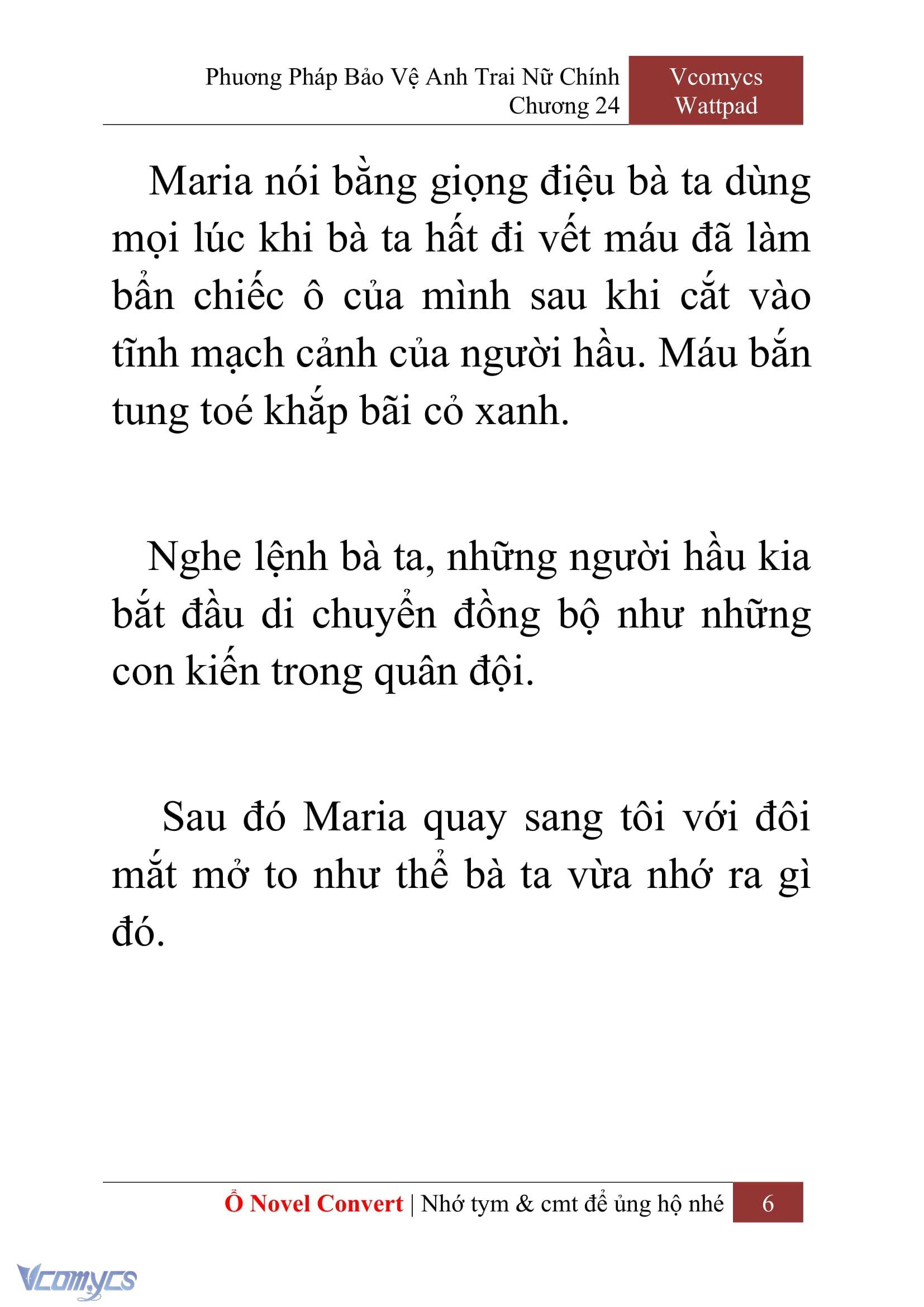 [Novel] Phương Pháp Bảo Vệ Anh Trai Nữ Chính Chap 24 - Next 
