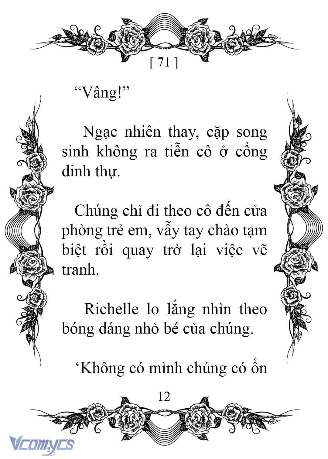 [Novel] Chào Mừng Đến Với Dinh Thự Hoa Hồng Chap 71 - Trang 2