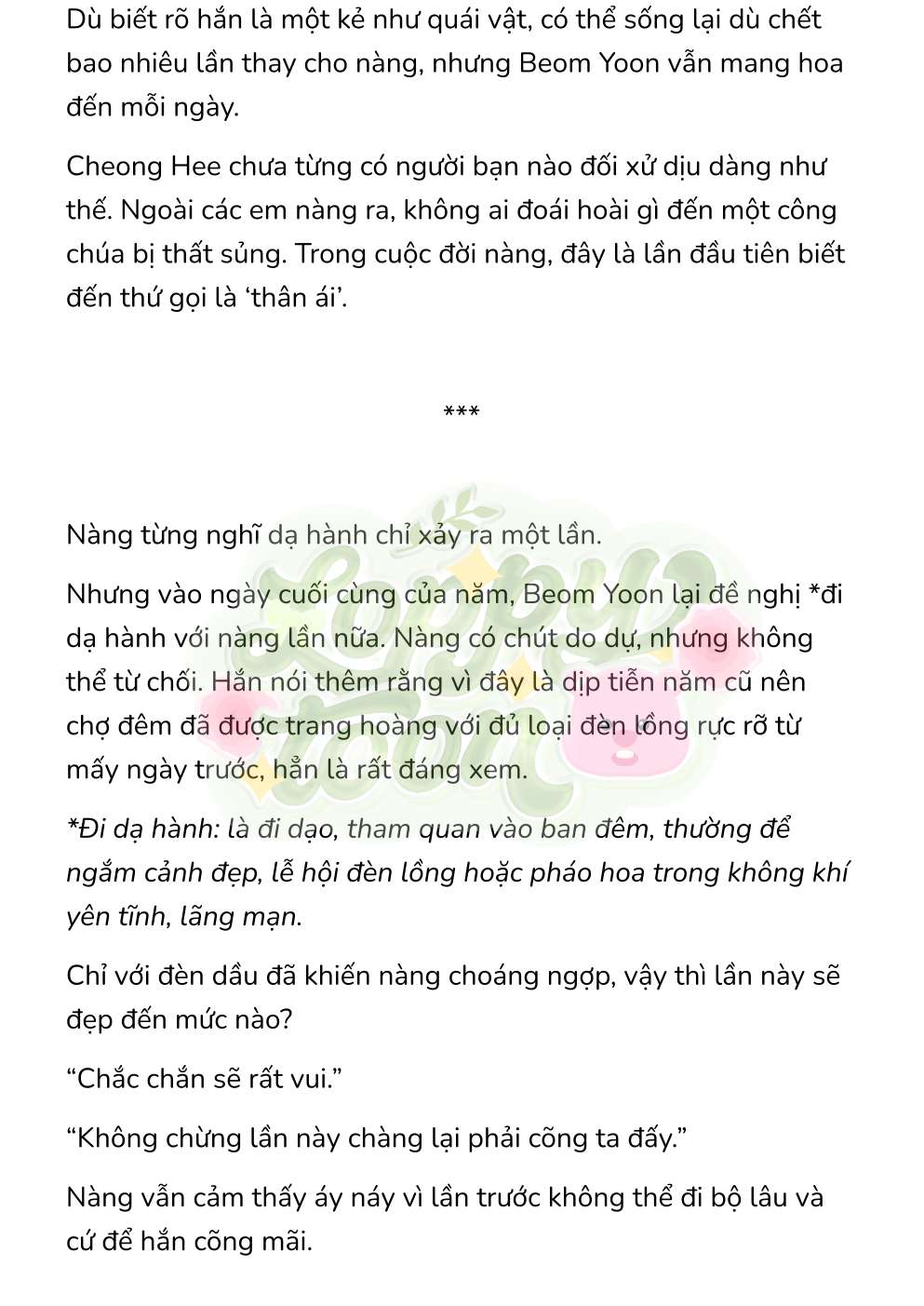 [Novel] Chuyến Đi Đêm Chap 29 - Next Chap 30