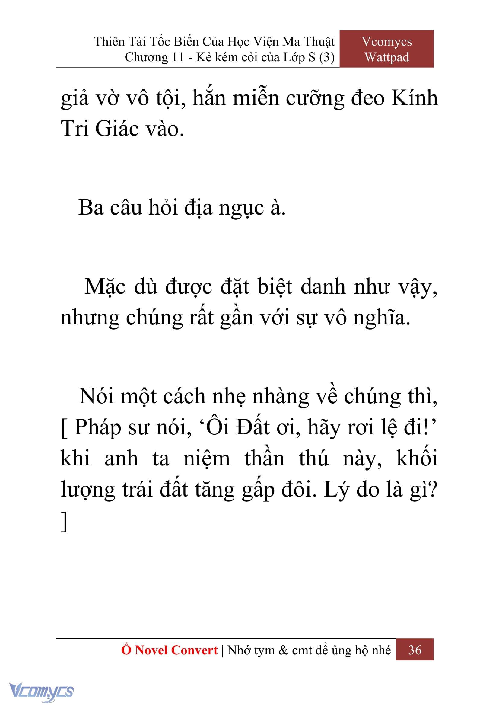 [Novel] Thiên Tài Tốc Biến Của Học Viện Ma Thuật Chap 11 - Next Chap 12