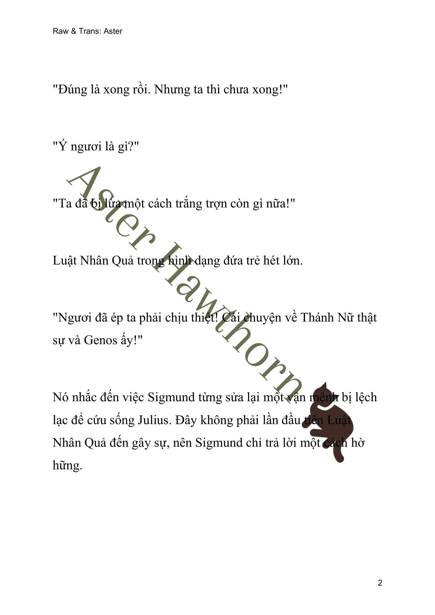 [NOVEL] Ngoại Truyện Cách Để Em Bảo Vệ Anh Chap 92 - Trang 2