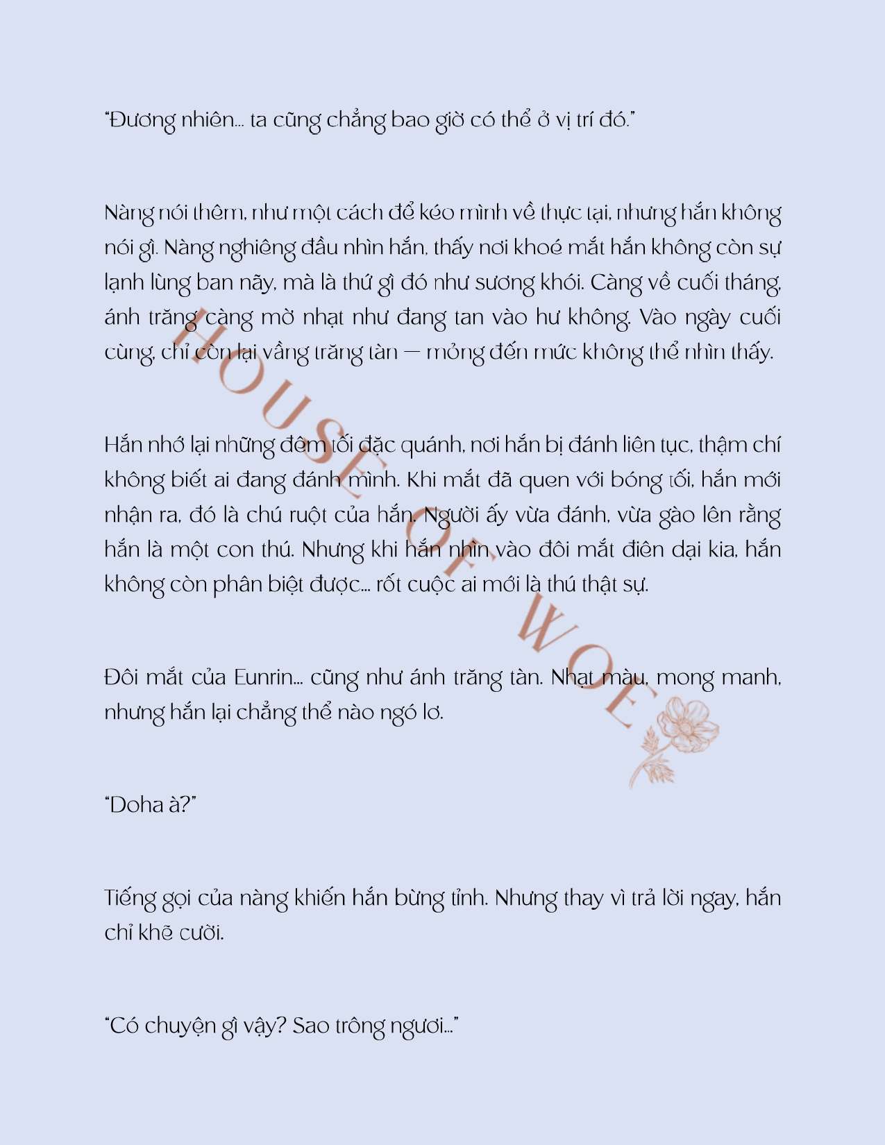 [NOVEL] ĐÊM KHÔNG TRĂNG Chap 13 - Next Chap 14