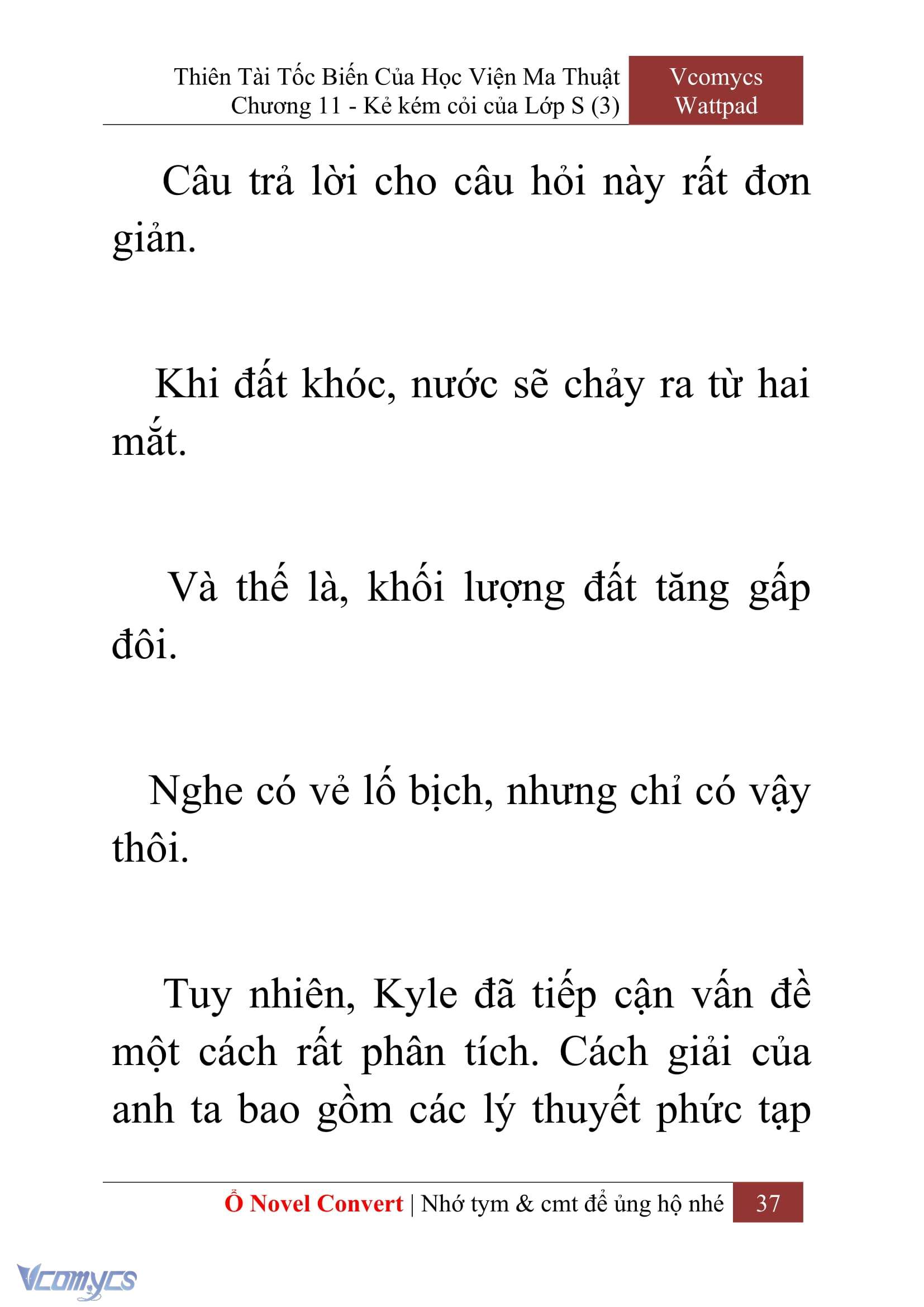 [Novel] Thiên Tài Tốc Biến Của Học Viện Ma Thuật Chap 11 - Next Chap 12