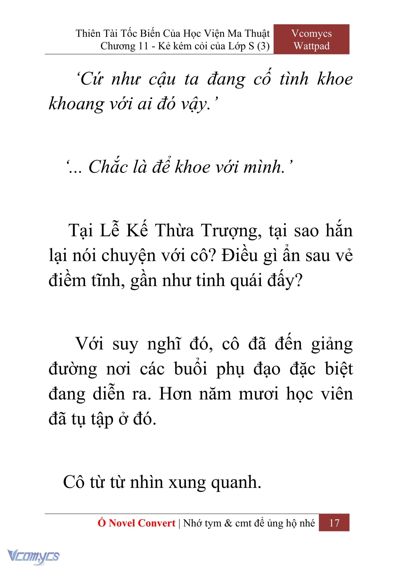 [Novel] Thiên Tài Tốc Biến Của Học Viện Ma Thuật Chap 11 - Next Chap 12