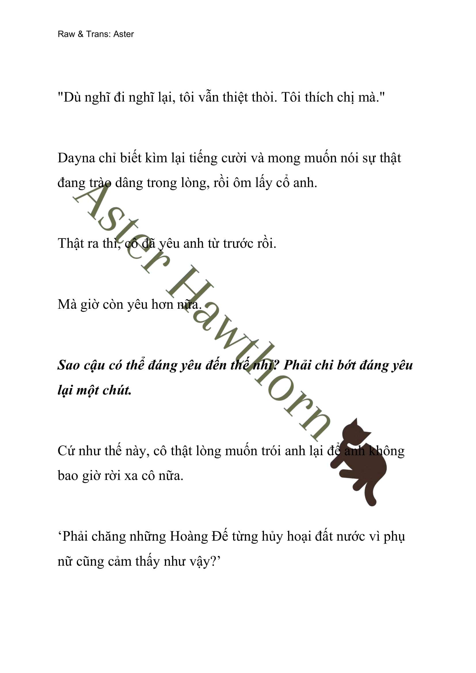 [NOVEL] Ngoại Truyện Cách Để Em Bảo Vệ Anh Chap 33 - Trang 2