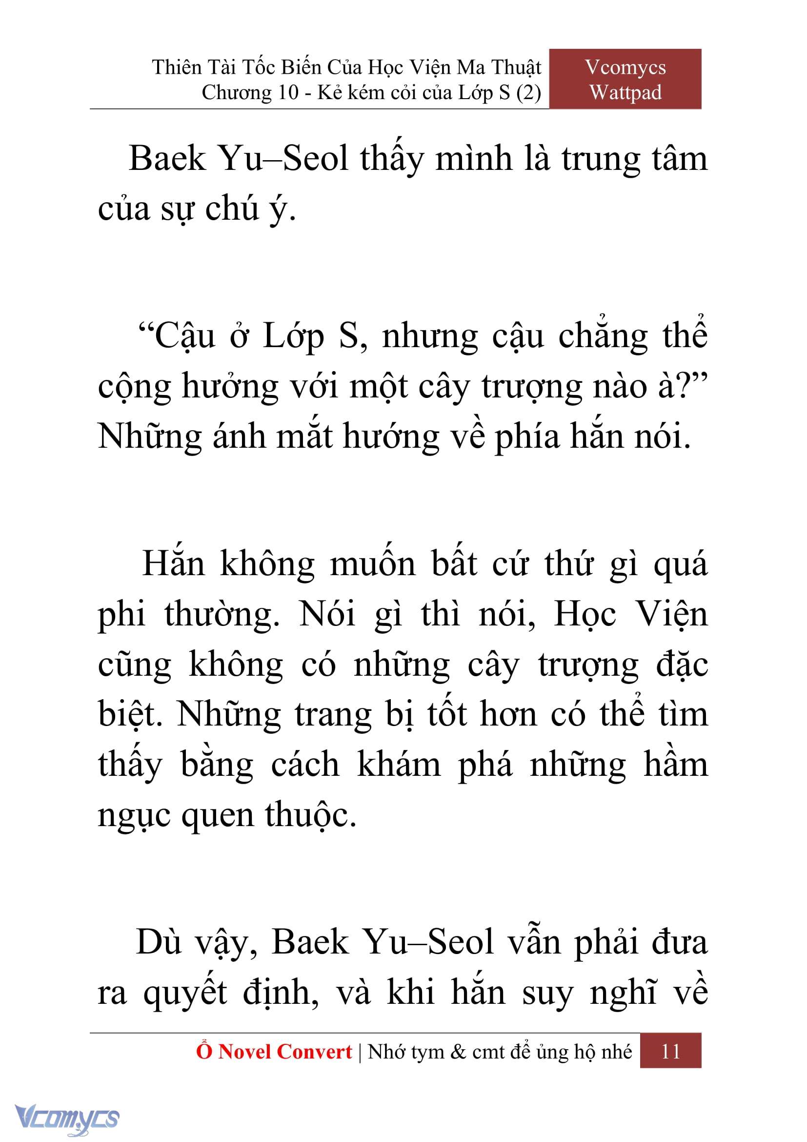[Novel] Thiên Tài Tốc Biến Của Học Viện Ma Thuật Chap 10 - Next 