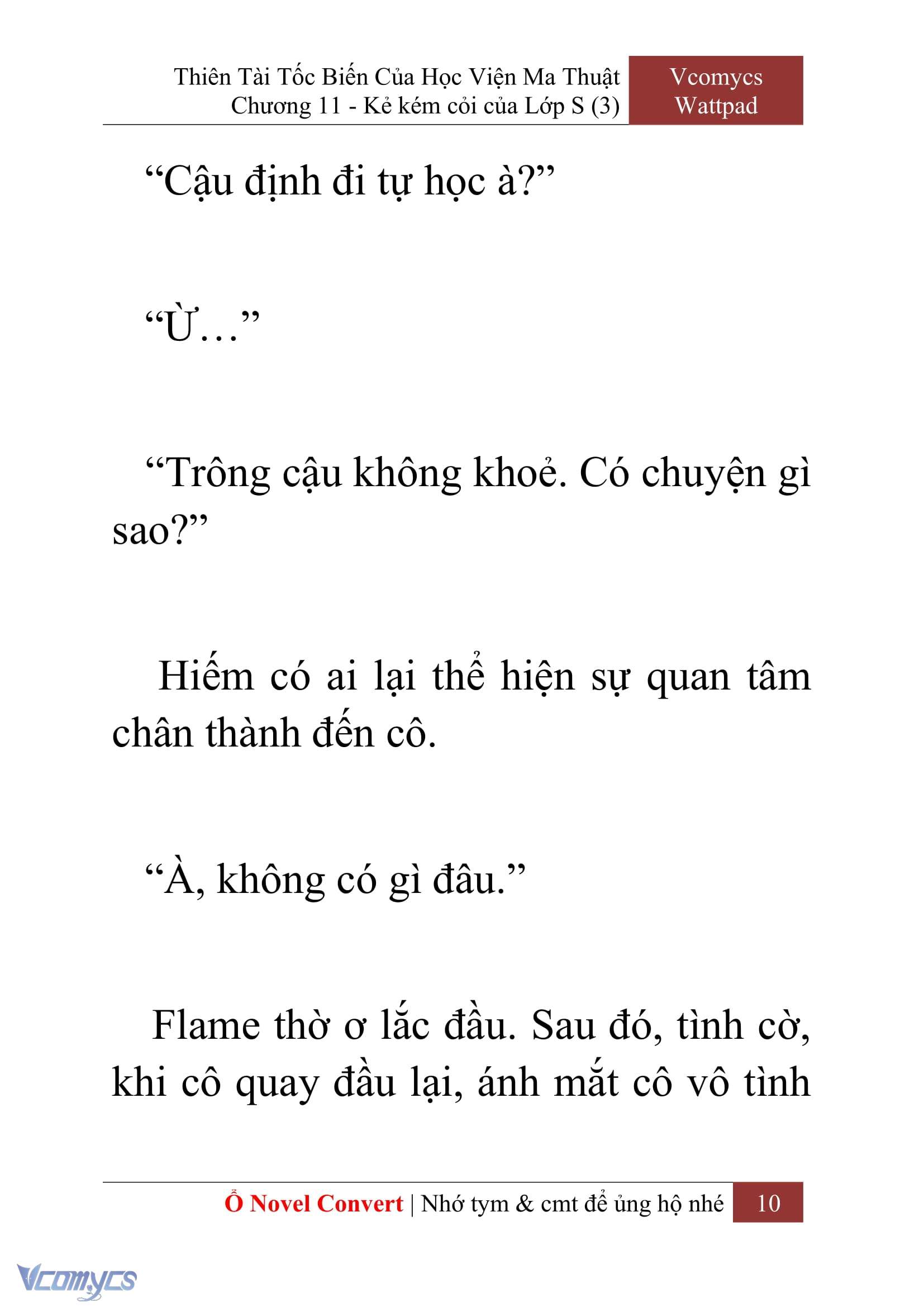 [Novel] Thiên Tài Tốc Biến Của Học Viện Ma Thuật Chap 11 - Next Chap 12