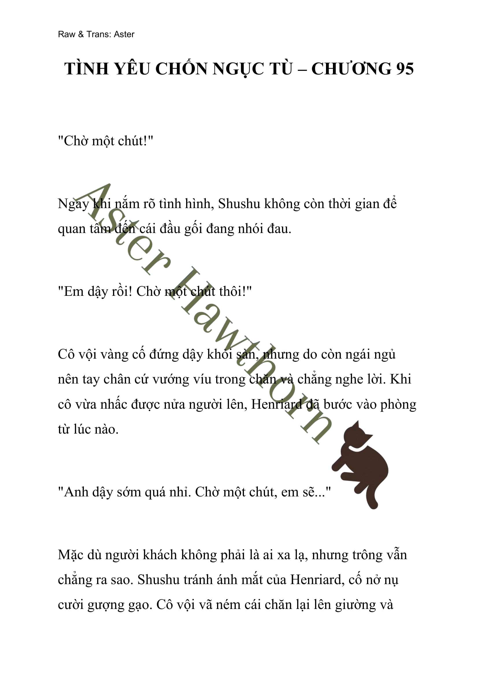 [NOVEL] Tình Yêu Chốn Ngục Tù Chap 95 - Trang 2