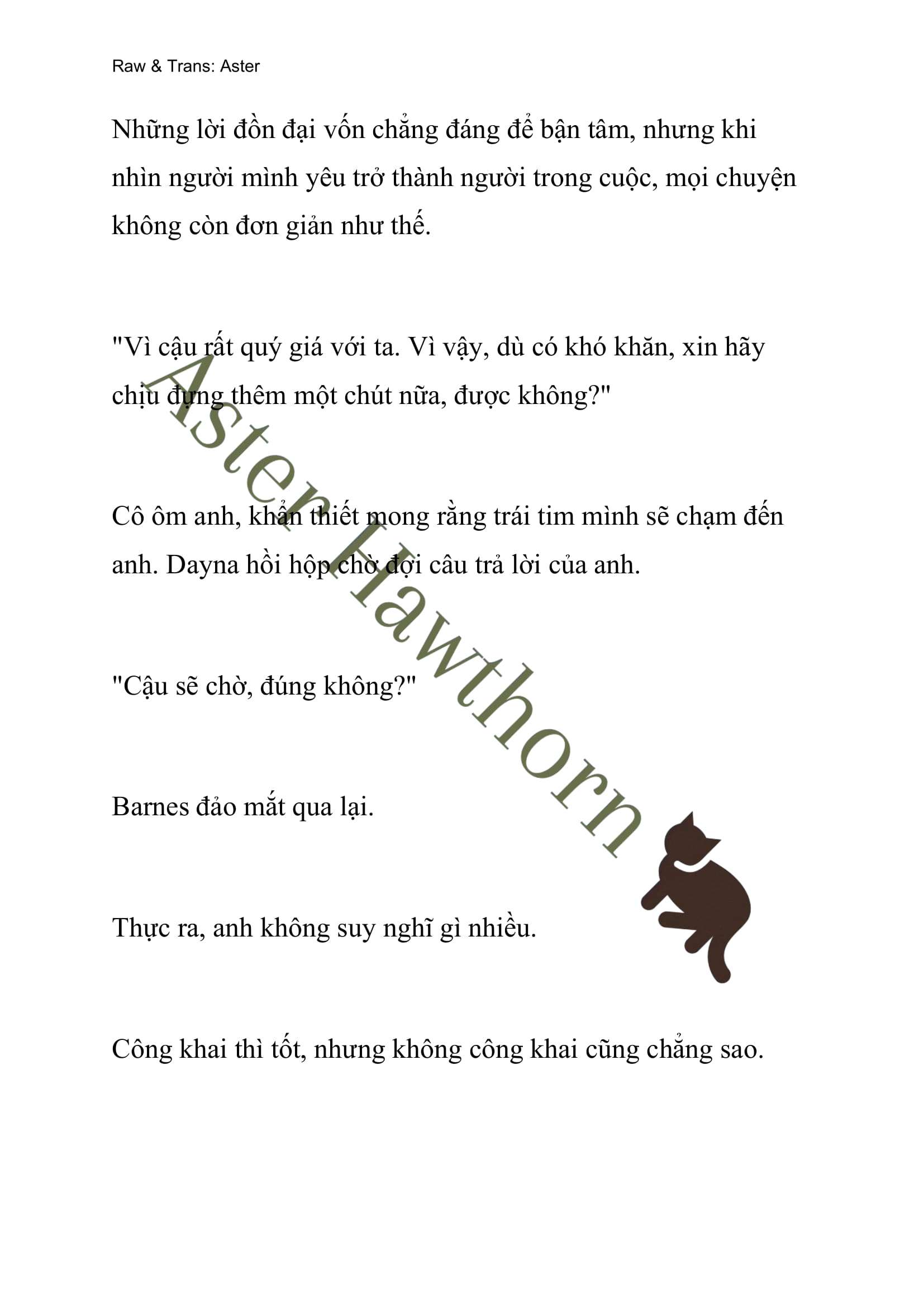 [NOVEL] Ngoại Truyện Cách Để Em Bảo Vệ Anh Chap 36 - Trang 2
