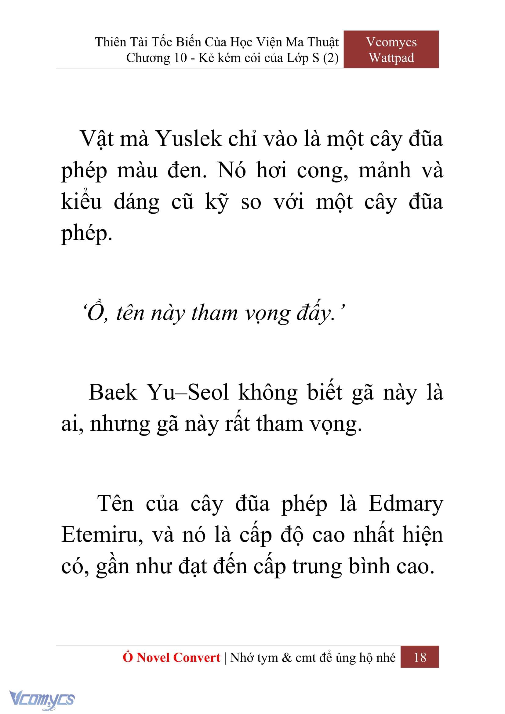 [Novel] Thiên Tài Tốc Biến Của Học Viện Ma Thuật Chap 10 - Next 