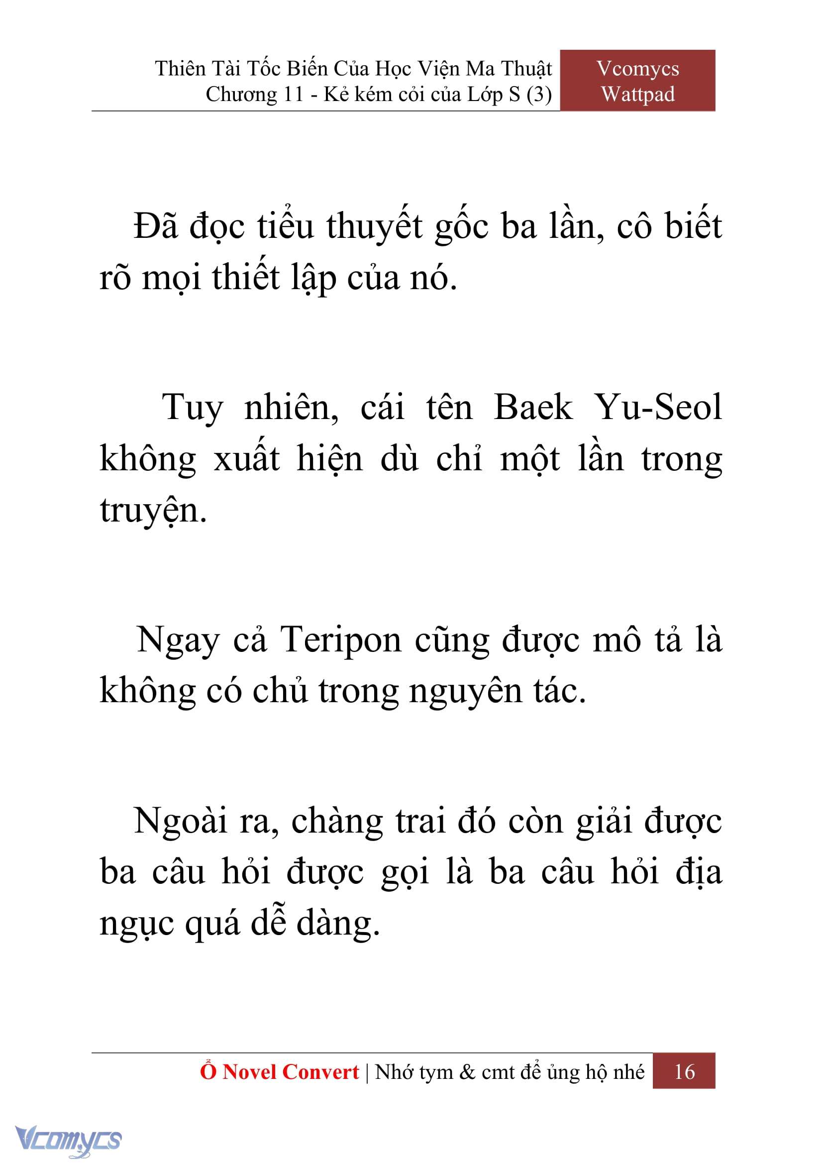 [Novel] Thiên Tài Tốc Biến Của Học Viện Ma Thuật Chap 11 - Next Chap 12