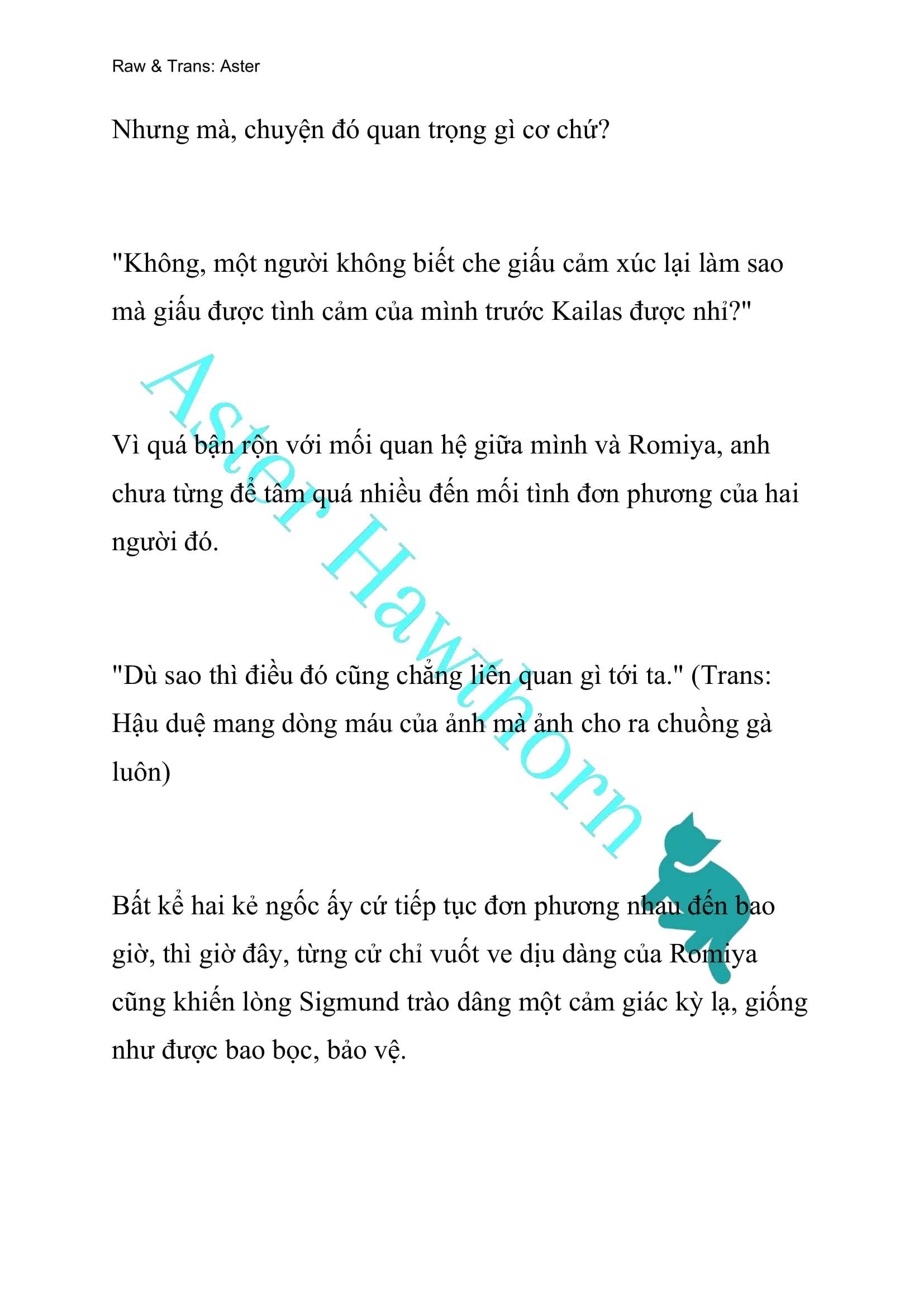 [NOVEL] Ngoại Truyện Cách Để Em Bảo Vệ Anh Chap 105 - Trang 2