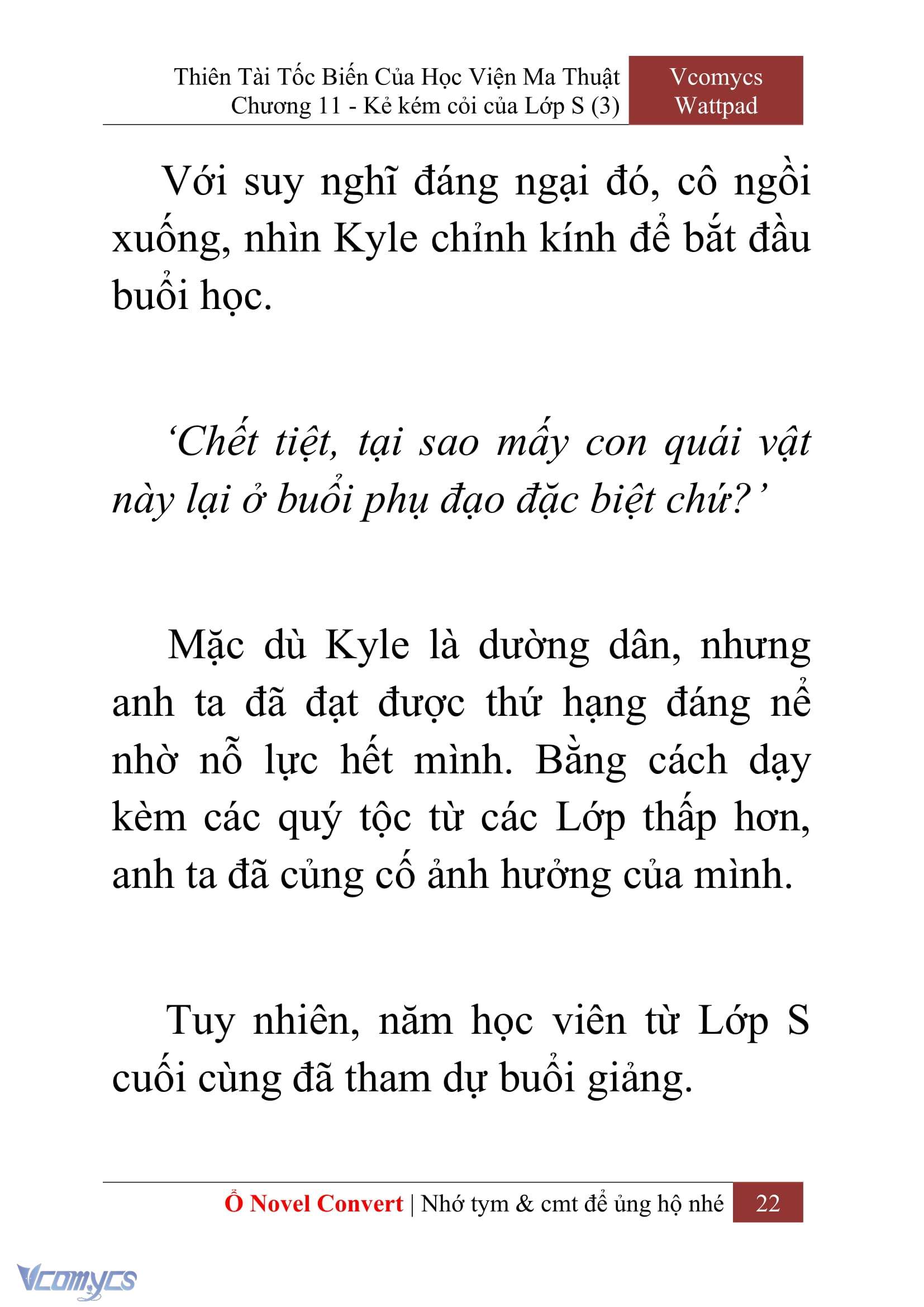 [Novel] Thiên Tài Tốc Biến Của Học Viện Ma Thuật Chap 11 - Next Chap 12