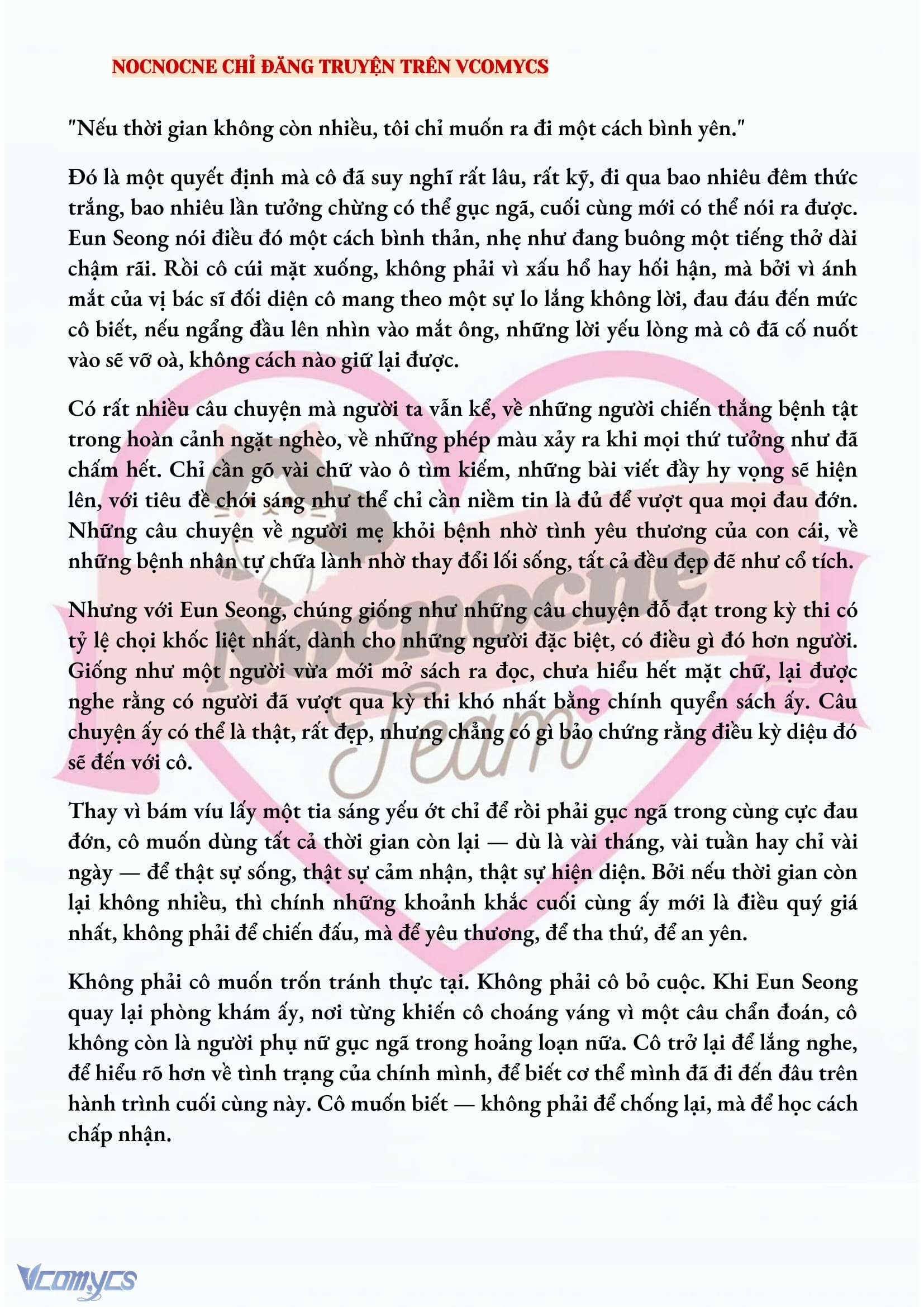 [NOVEL] CHÚNG TA KẾT THÚC VÀO MÙA THU Chap 14 - Trang 2