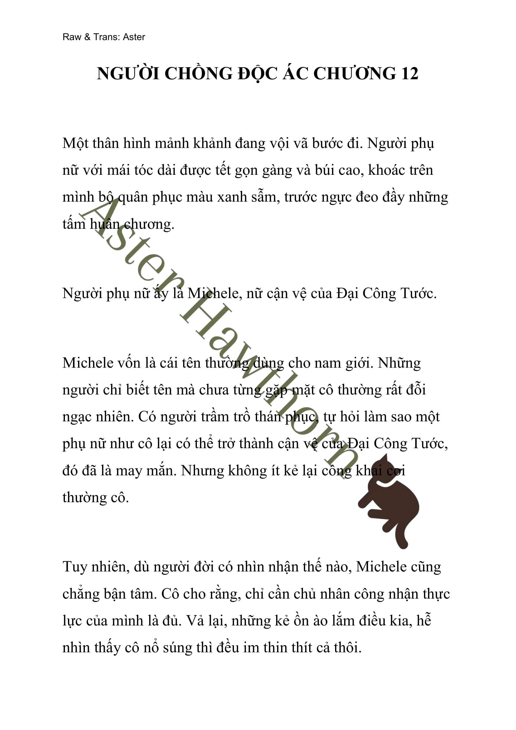 [NOVEL] Người Chồng Độc Ác Chap 12 - Next Chap 13