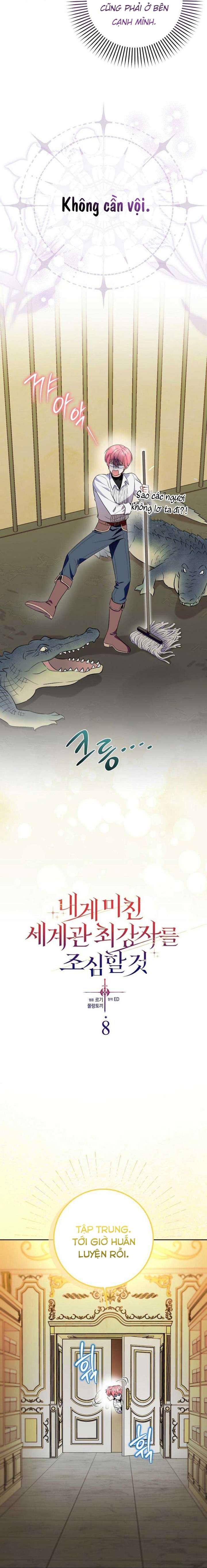 Hãy Cẩn Thận Với Người Đàn Ông Mạnh Nhất Đang Mê Muội Tôi Chap 8 - Trang 3