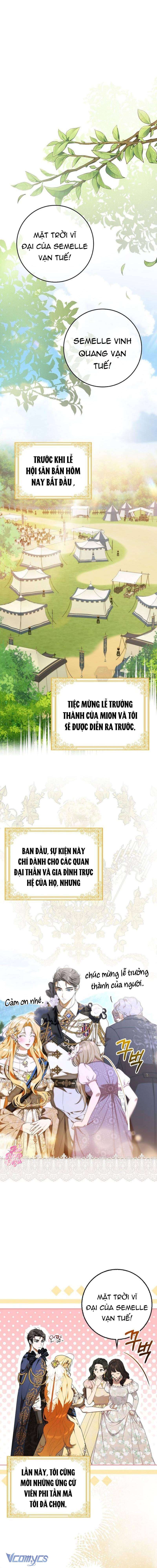 [15+] Tôi Không Muốn Ngủ Chung Giường Với Ngài Đâu! Chap 6 - Trang 3