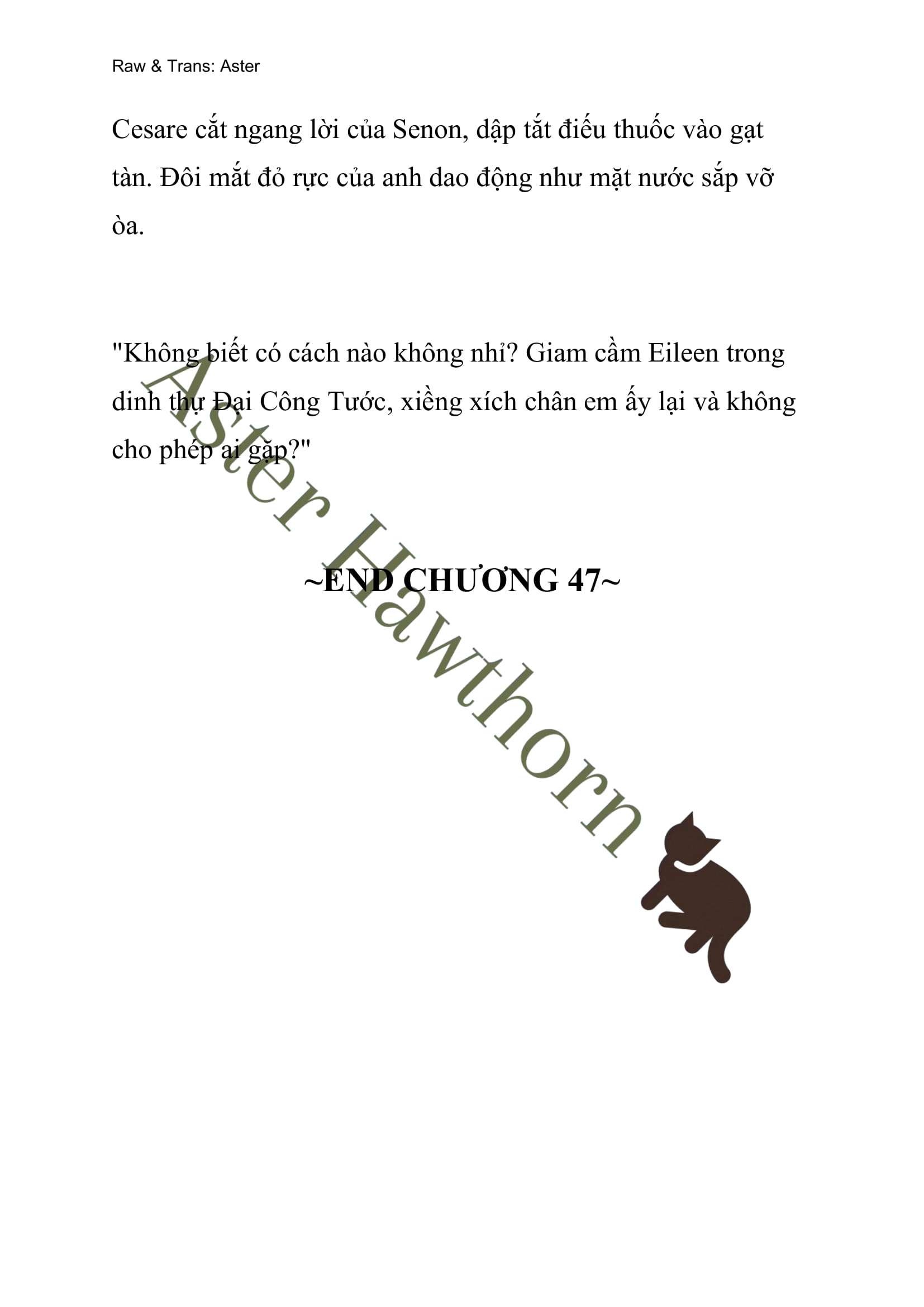 [NOVEL] Người Chồng Độc Ác Chap 47 - Next Chap 48