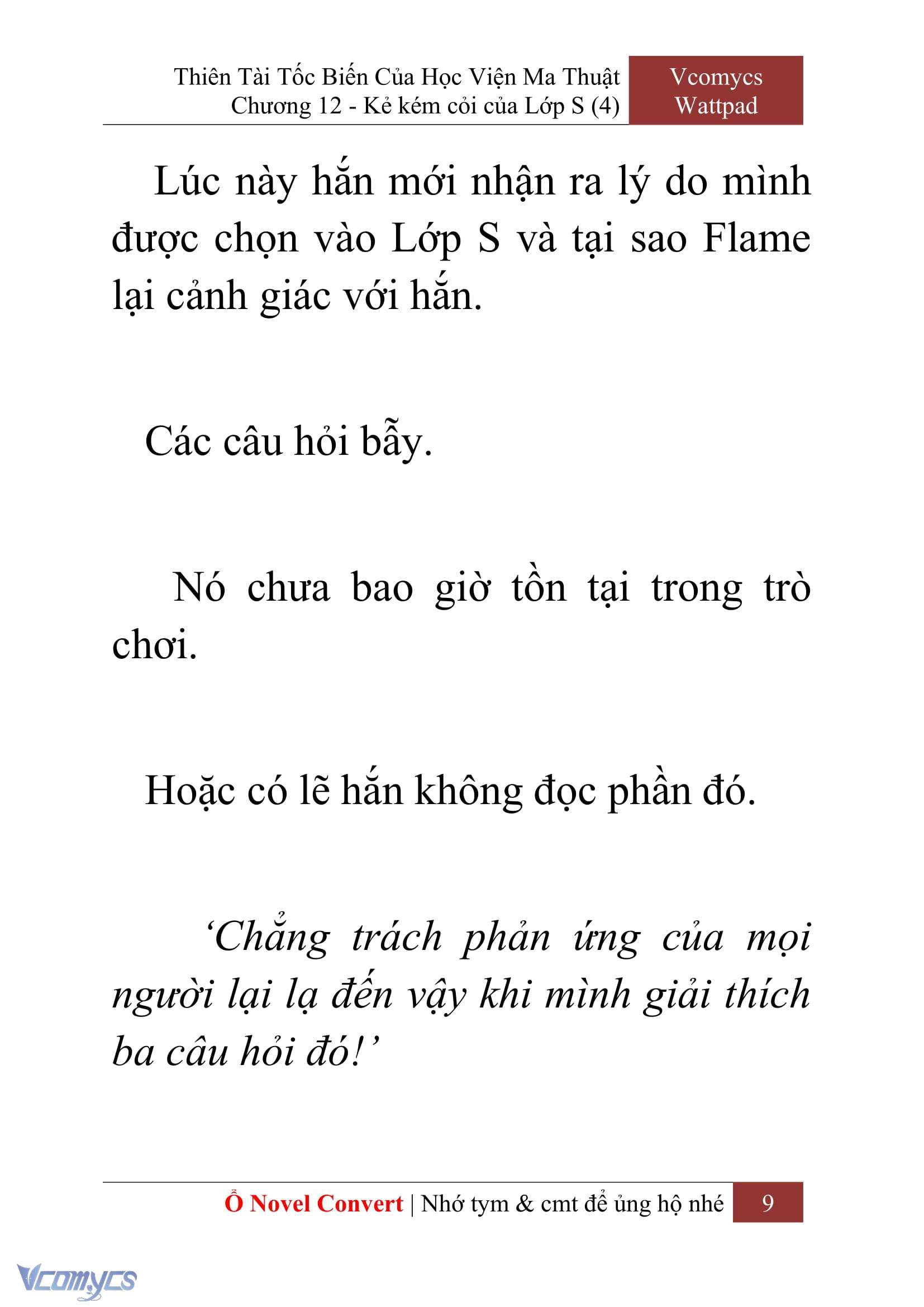 [Novel] Thiên Tài Tốc Biến Của Học Viện Ma Thuật Chap 12 - Next 
