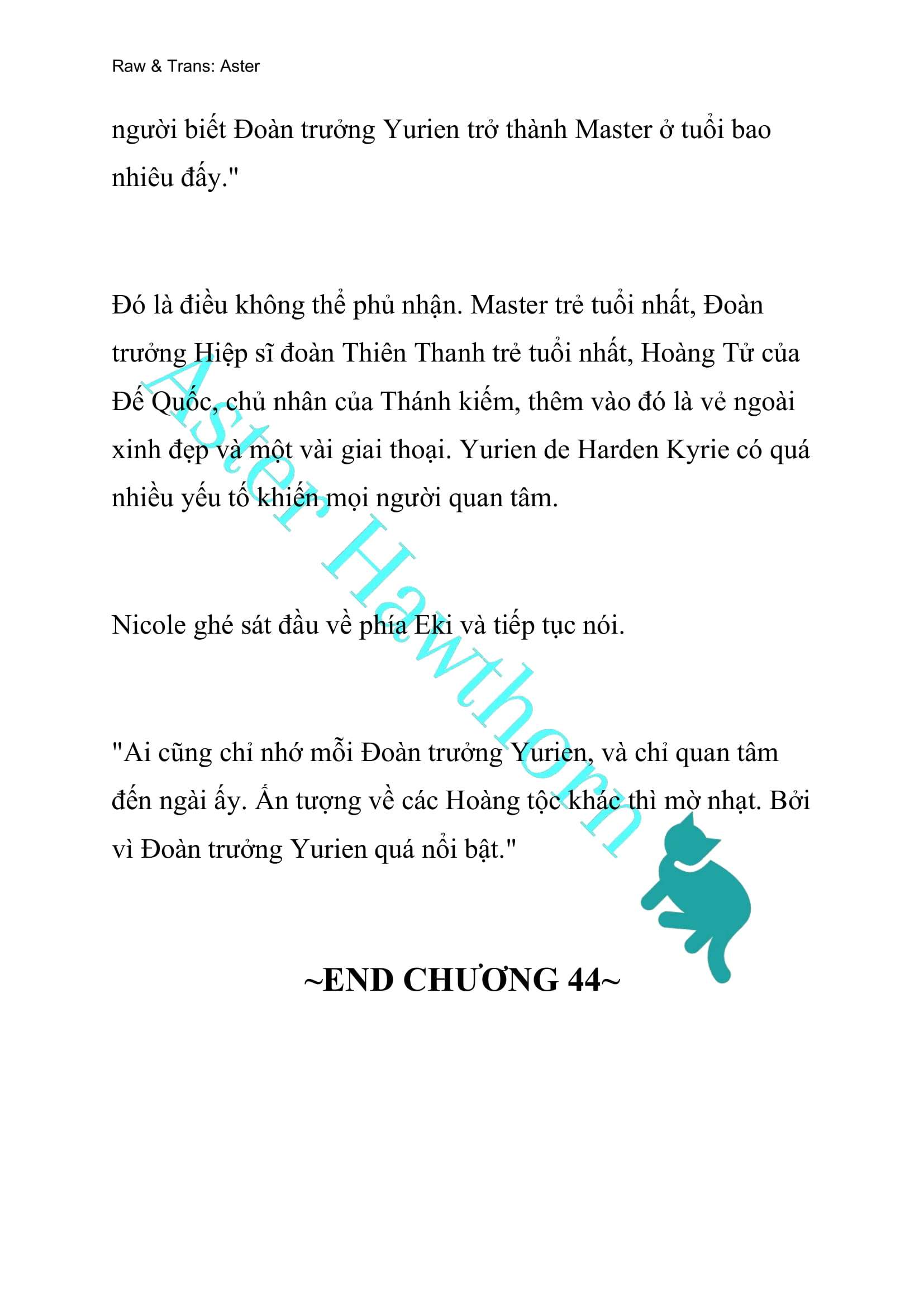 [NOVEL] Đóa Hoa Cầm Kiếm Chap 44 - Next Chap 45