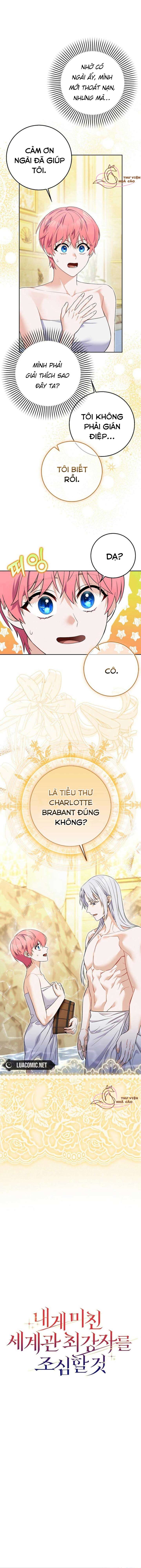 Hãy Cẩn Thận Với Người Đàn Ông Mạnh Nhất Đang Mê Muội Tôi Chap 8 - Trang 3