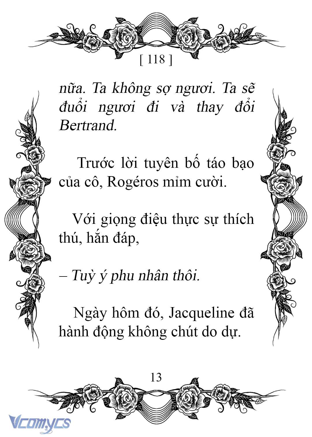 [Novel] Chào Mừng Đến Với Dinh Thự Hoa Hồng Chap 118 - Next 