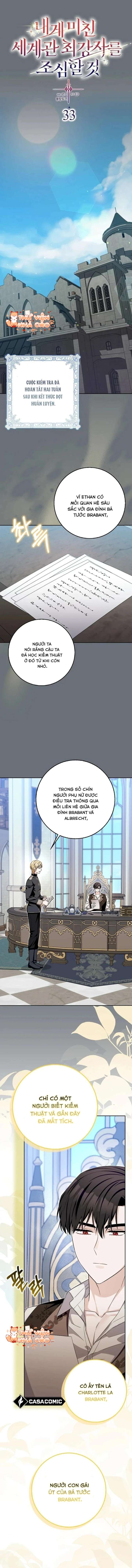 Hãy Cẩn Thận Với Người Đàn Ông Mạnh Nhất Đang Mê Muội Tôi Chap 33 - Trang 2