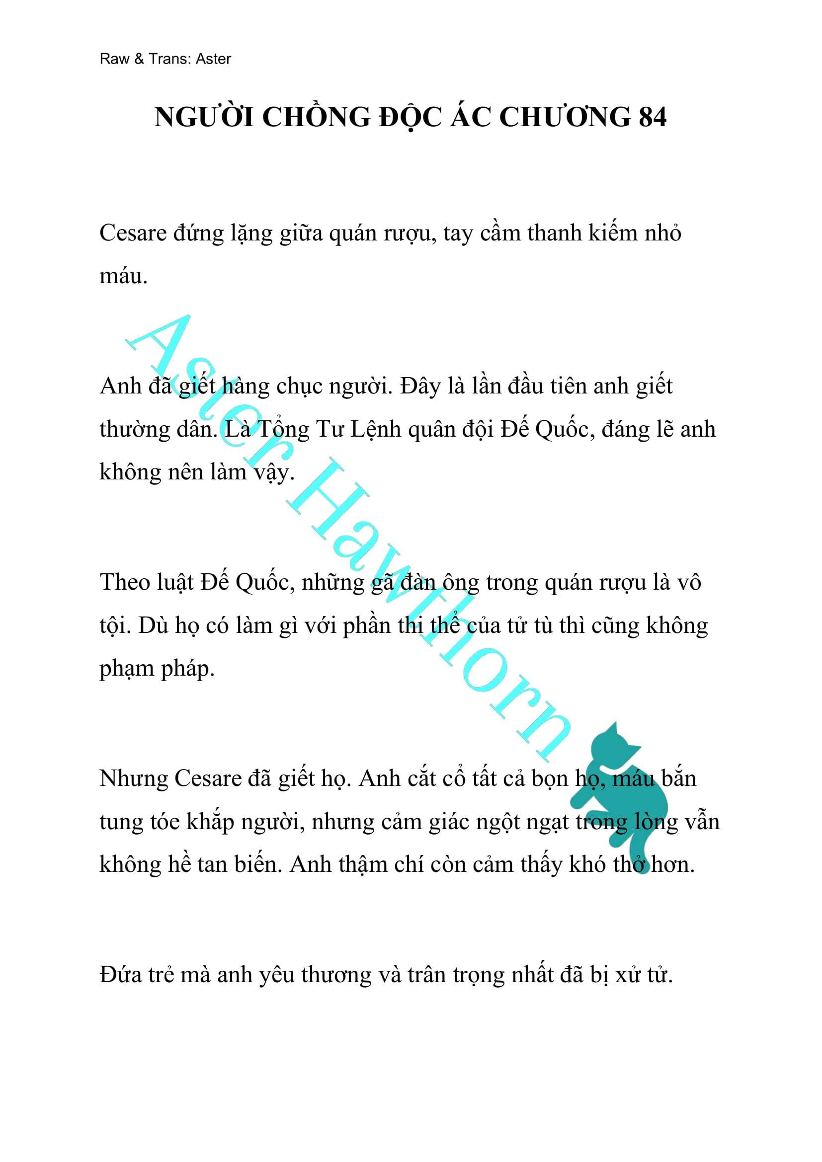 [NOVEL] Người Chồng Độc Ác Chap 84 - Trang 2