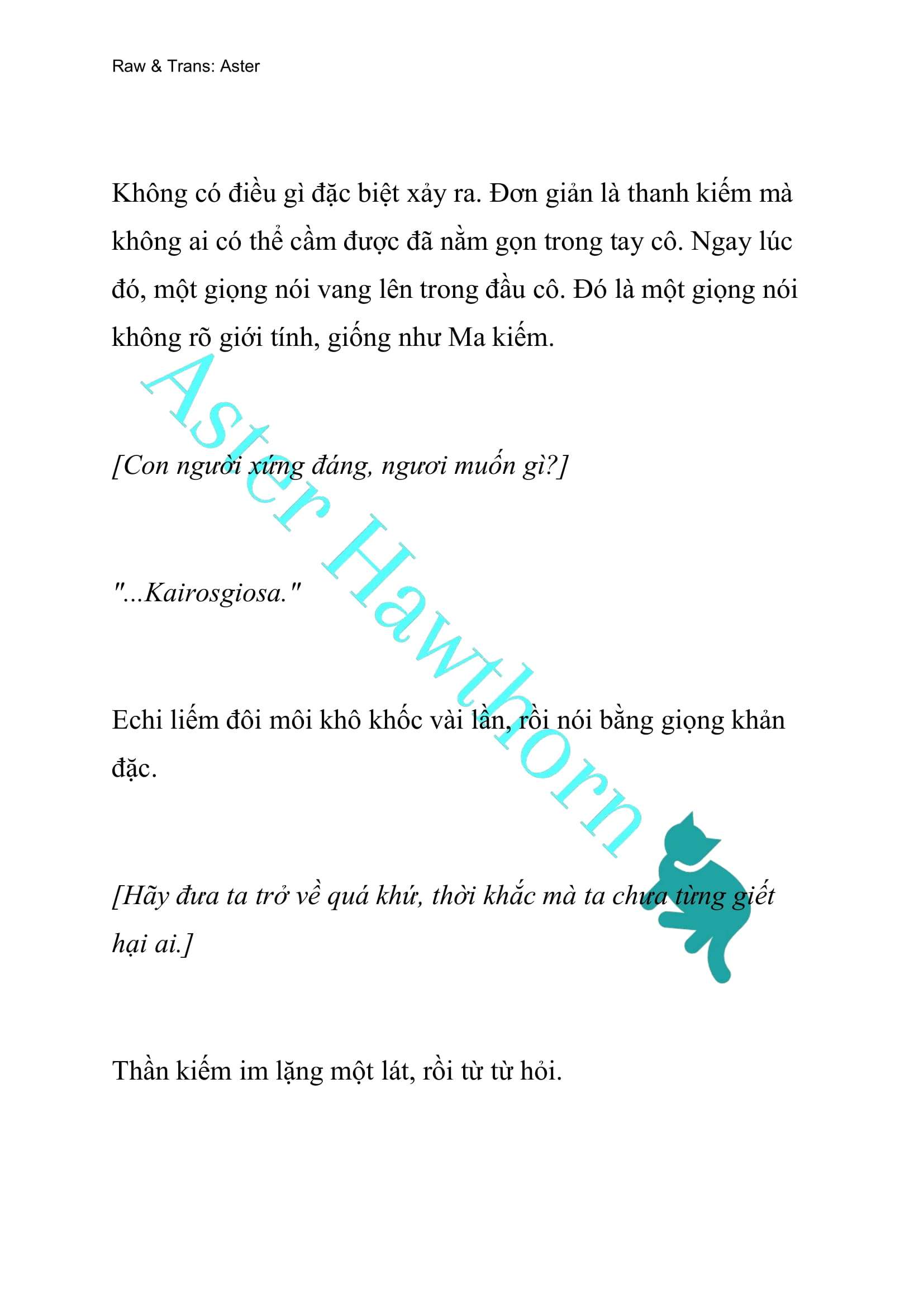 [NOVEL] Đóa Hoa Cầm Kiếm Chap 5 - Trang 2