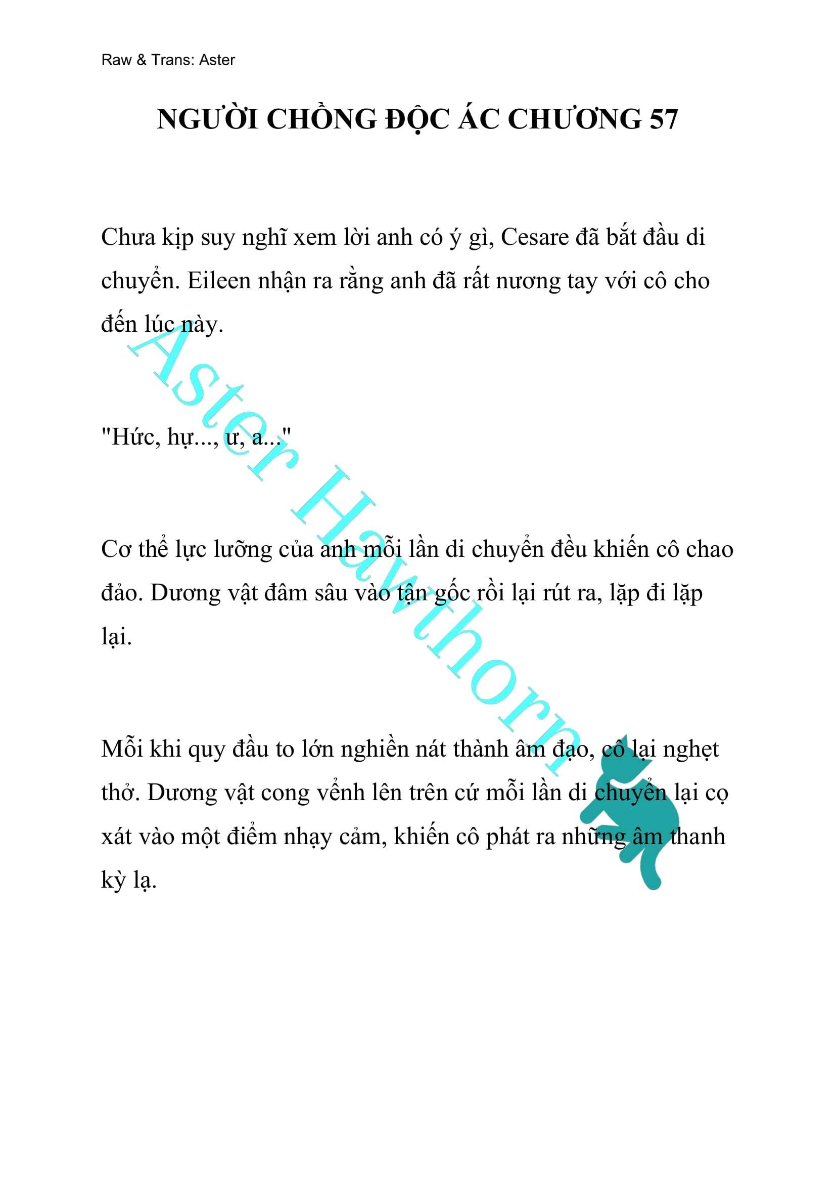 [NOVEL] Người Chồng Độc Ác Chap 57 - Next Chap 58