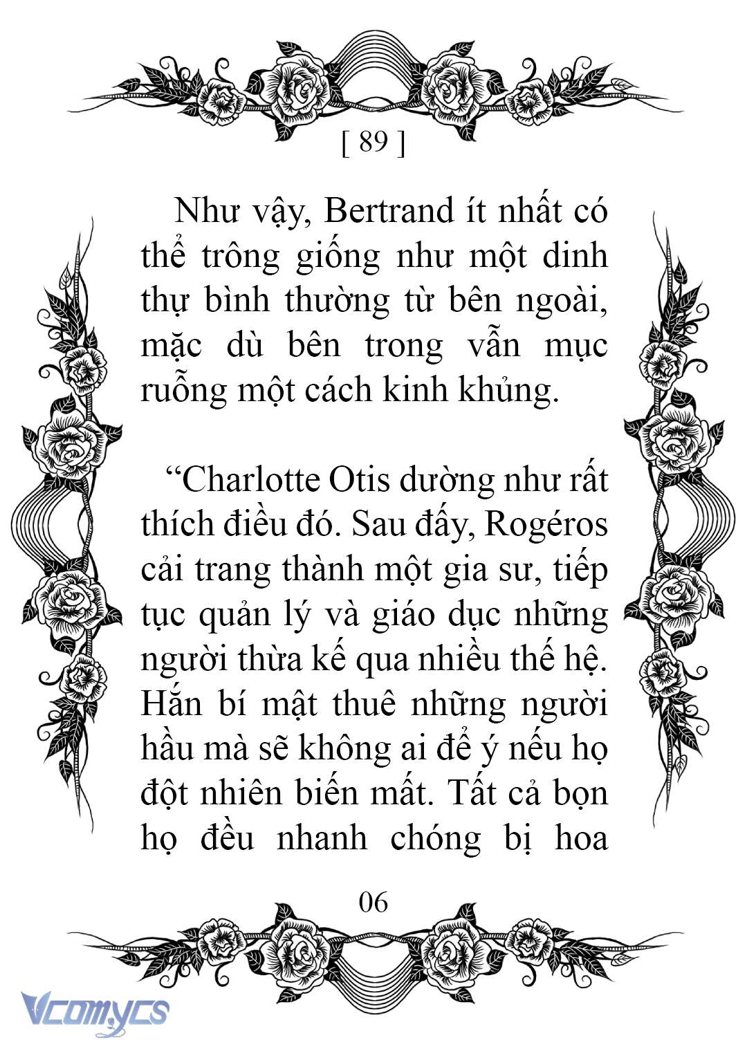 [Novel] Chào Mừng Đến Với Dinh Thự Hoa Hồng Chap 89 - Trang 2