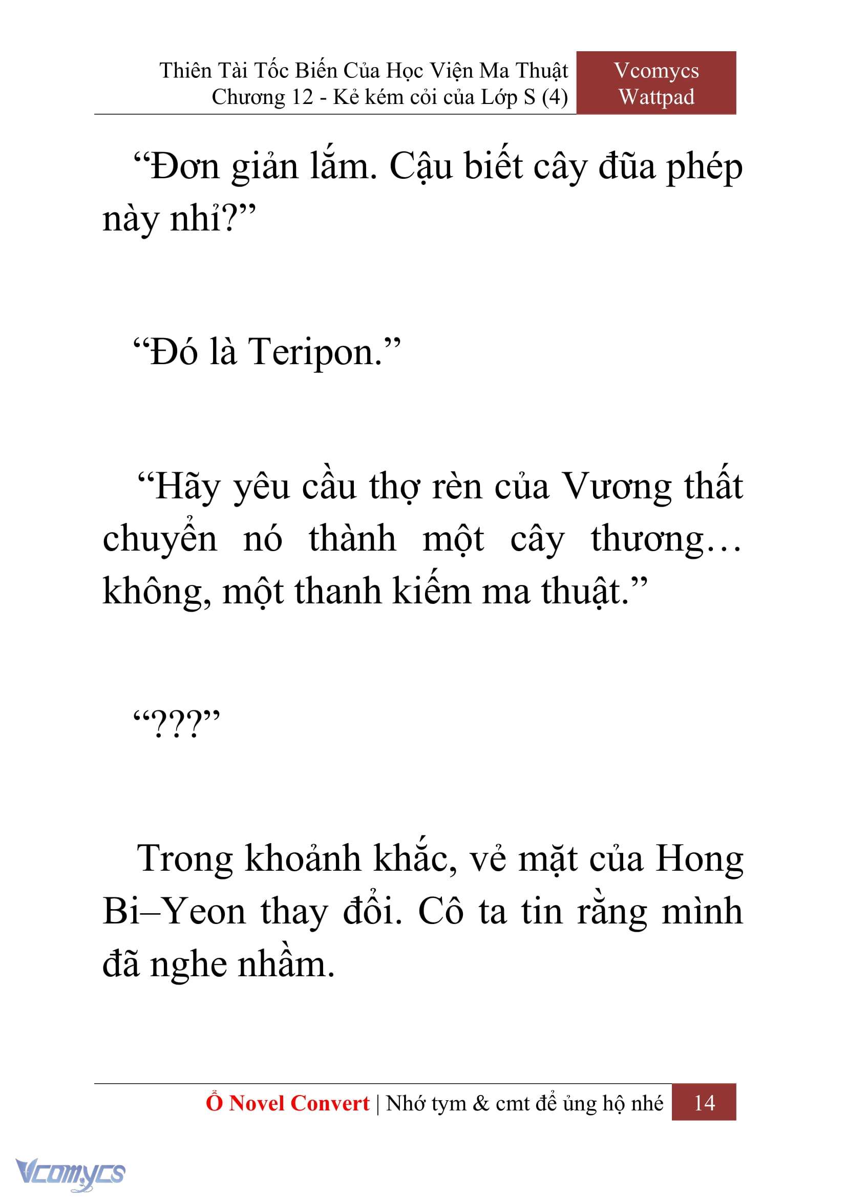 [Novel] Thiên Tài Tốc Biến Của Học Viện Ma Thuật Chap 12 - Next 
