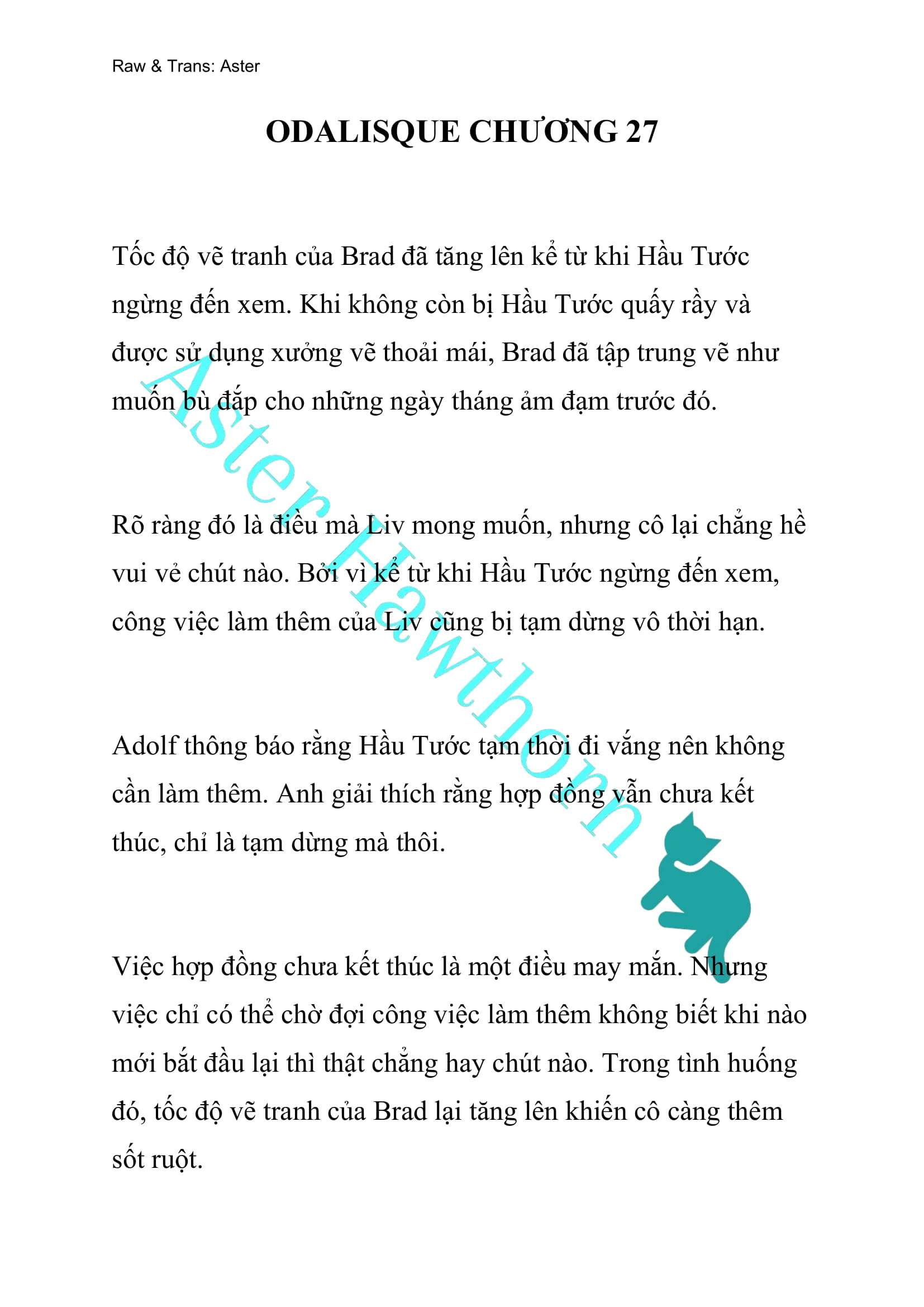 [NOVEL] Odalisque Chap 27 - Next Chap 28