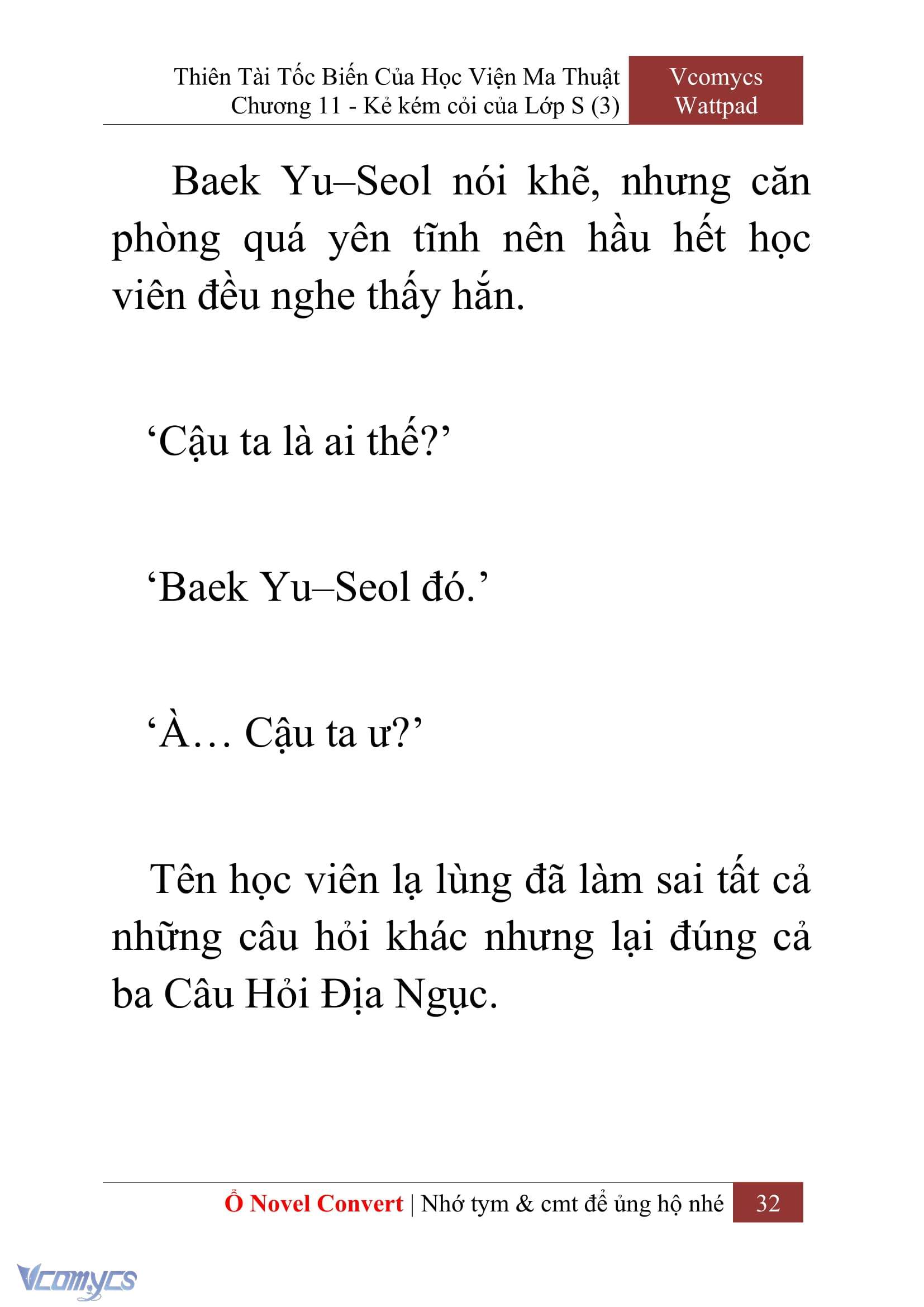 [Novel] Thiên Tài Tốc Biến Của Học Viện Ma Thuật Chap 11 - Next Chap 12