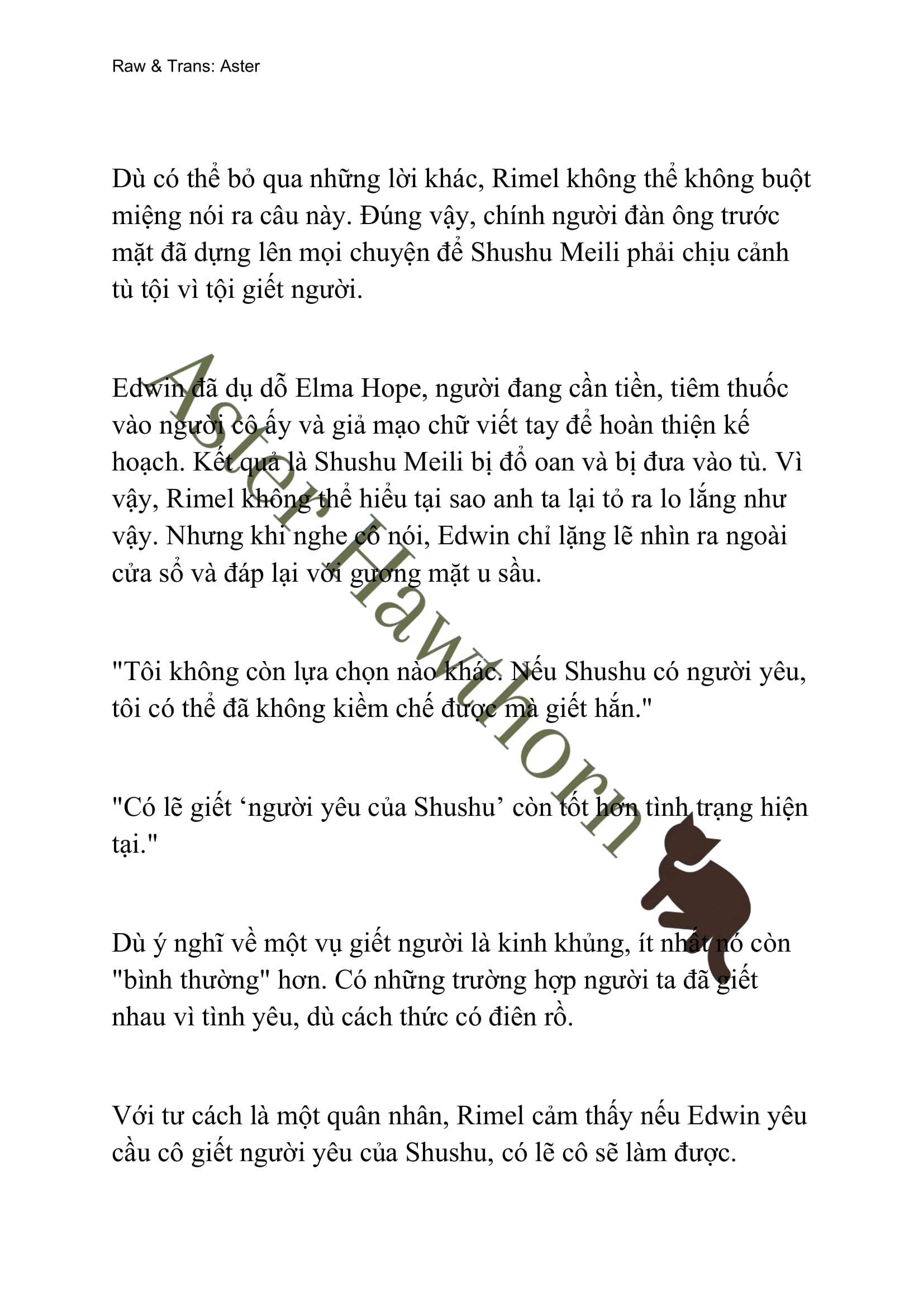 [NOVEL] Tình Yêu Chốn Ngục Tù Chap 9 - Trang 2