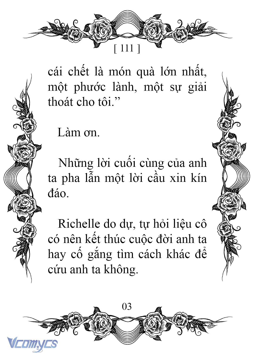 [Novel] Chào Mừng Đến Với Dinh Thự Hoa Hồng Chap 111 - Next Chap 112