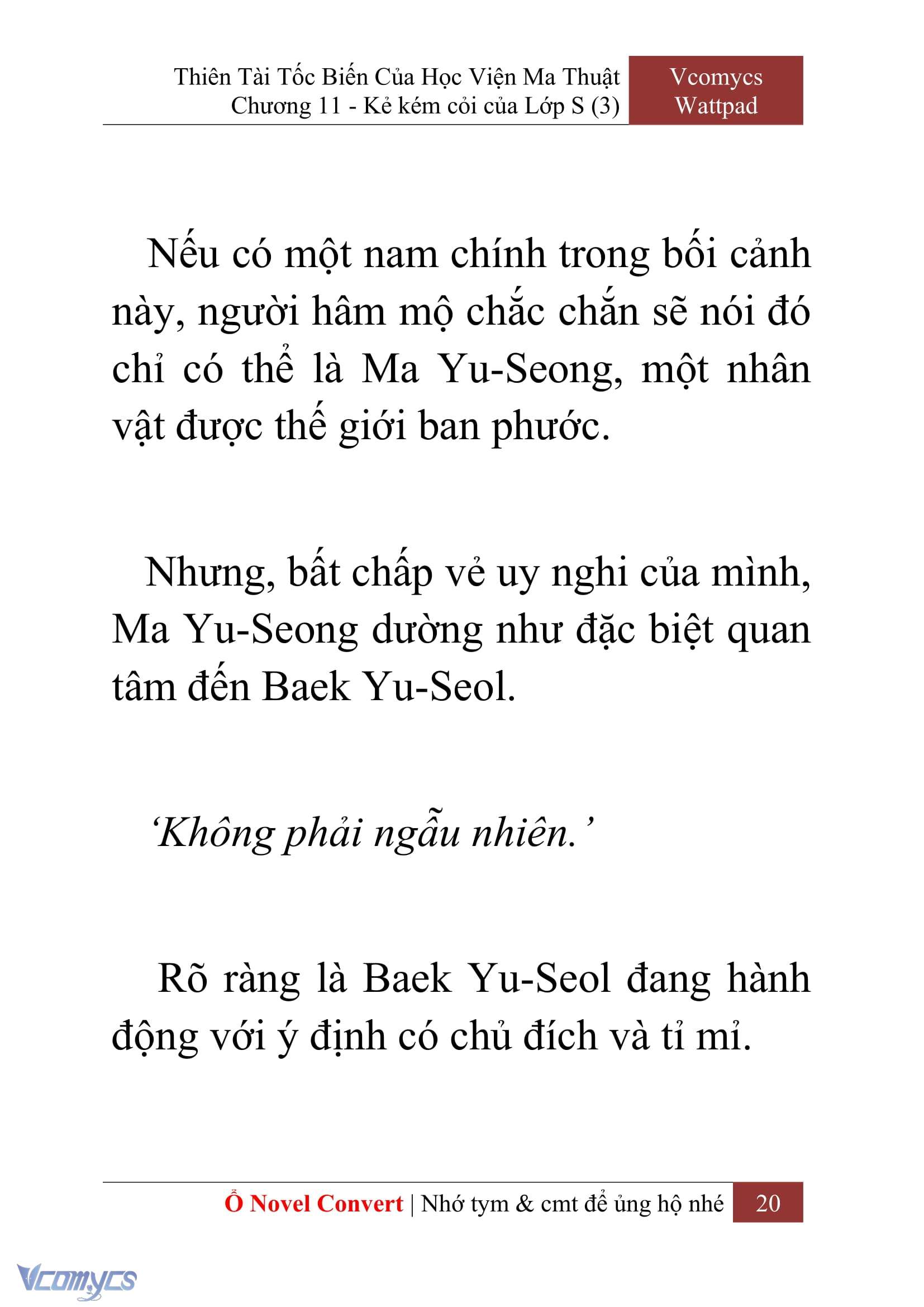 [Novel] Thiên Tài Tốc Biến Của Học Viện Ma Thuật Chap 11 - Next Chap 12
