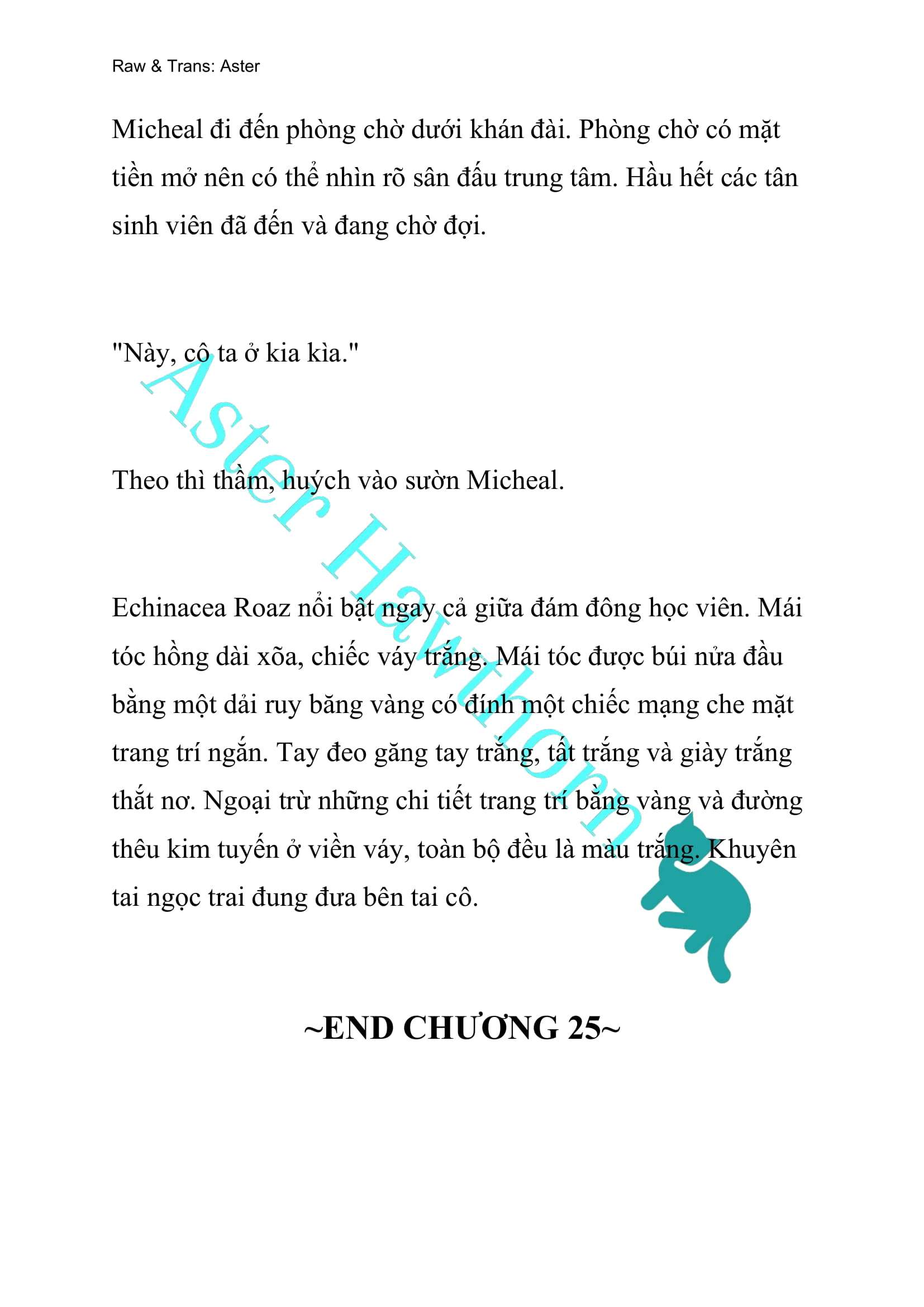 [NOVEL] Đóa Hoa Cầm Kiếm Chap 25 - Next Chap 26