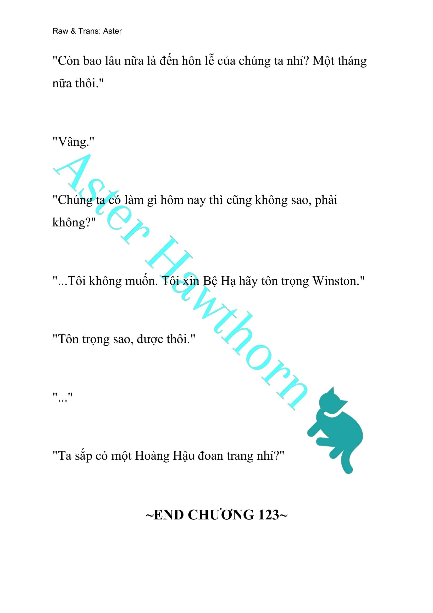 [NOVEL] Búp Bê Trong Phòng Ngủ Của Công Chúa Chap 123 - Next 