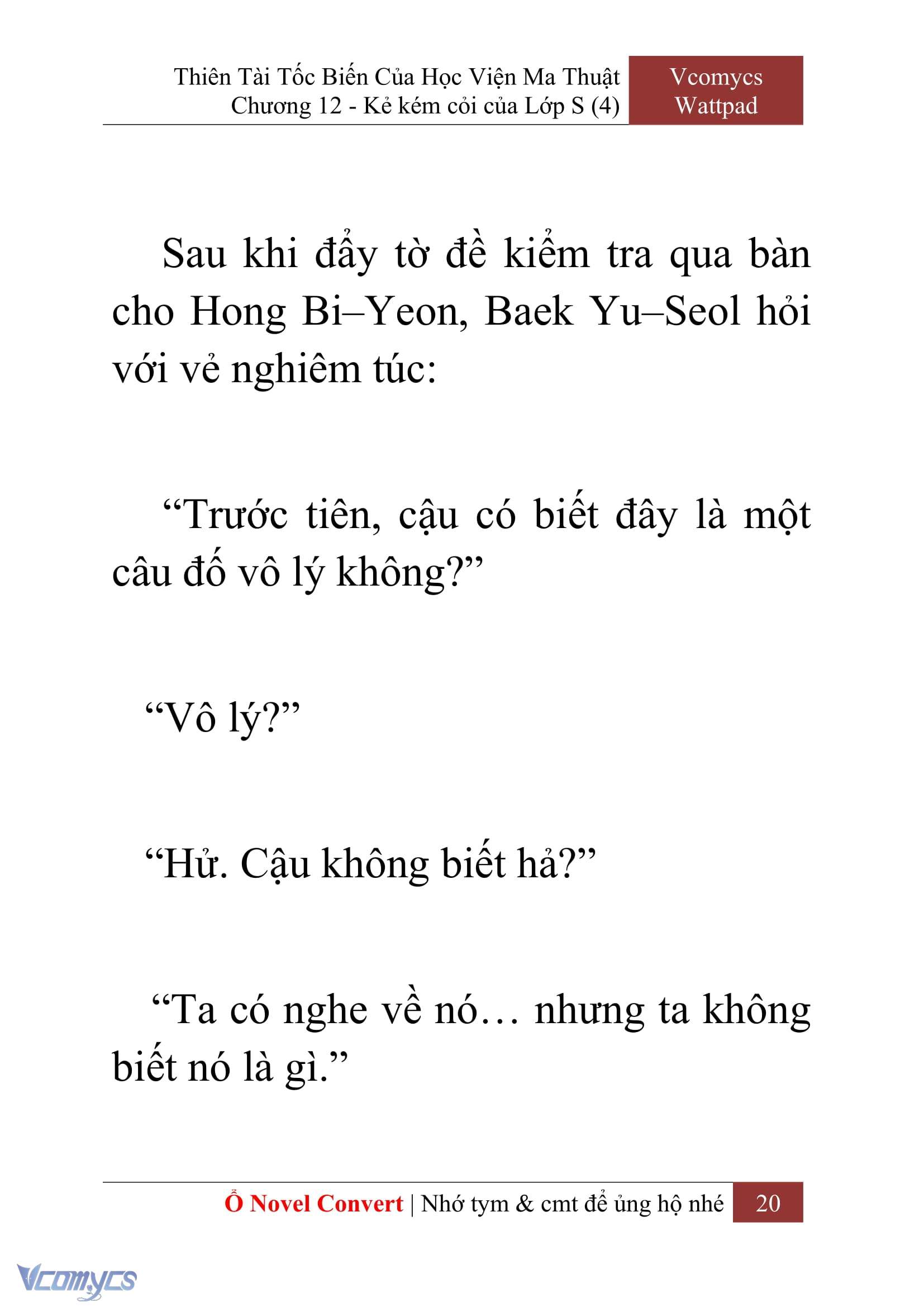 [Novel] Thiên Tài Tốc Biến Của Học Viện Ma Thuật Chap 12 - Next 
